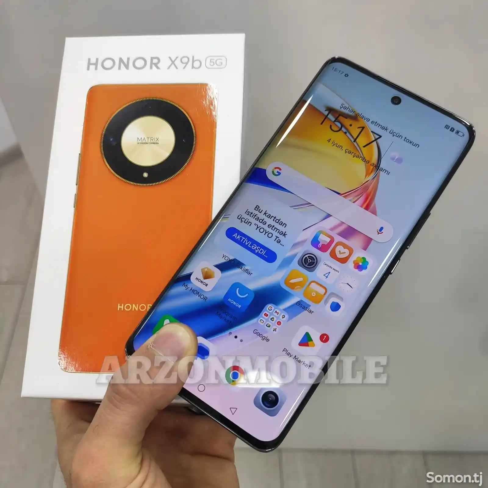 Honor X9b 5G 8/256Gb Orange-2