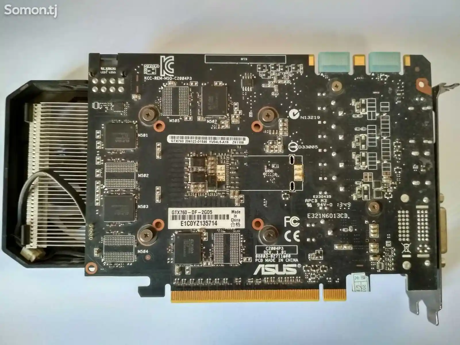 Игровая видеокарта Asus GTX 760 DDR5 2Gb 256Bit-2