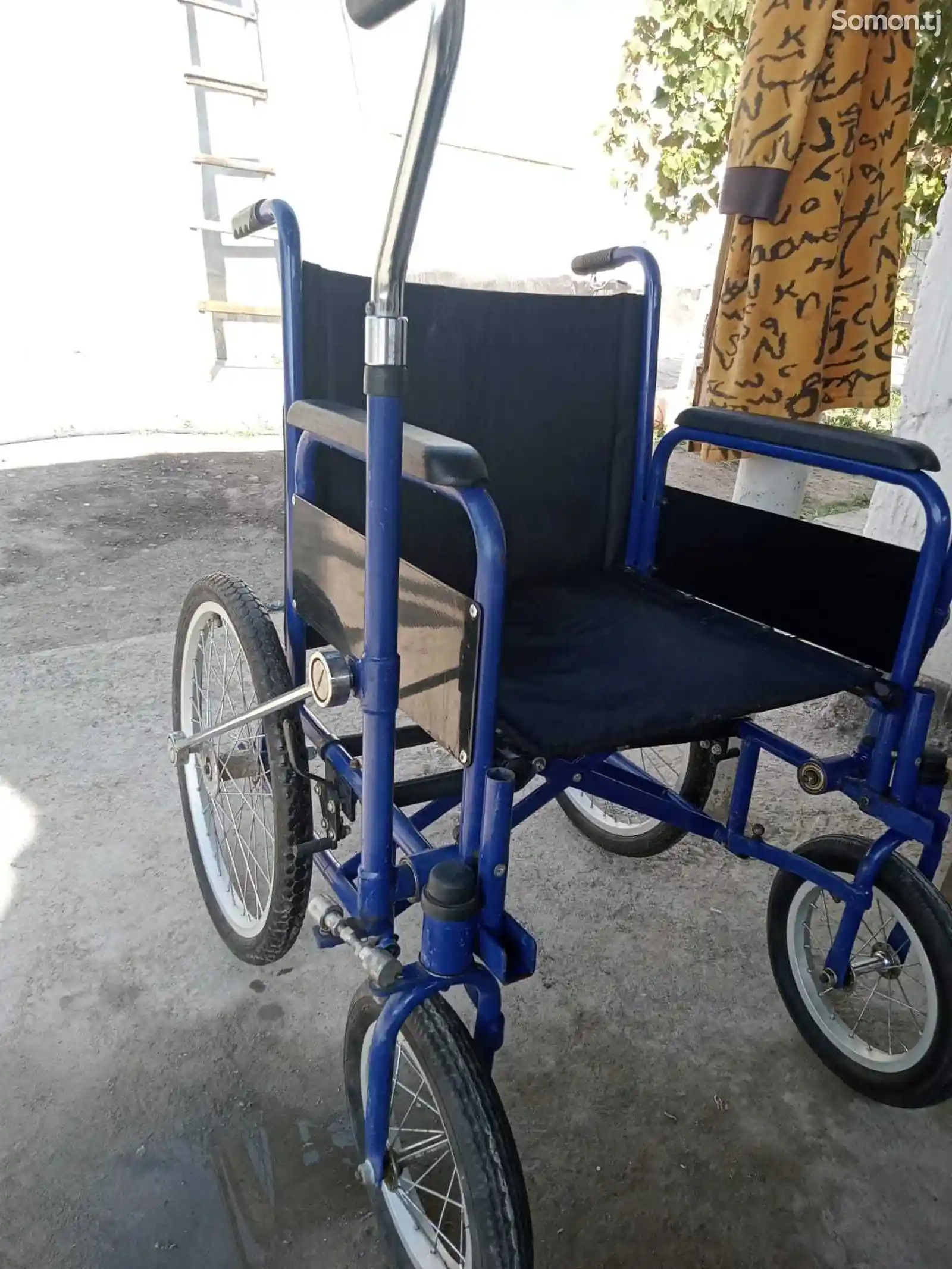 Инвалидная коляска рычажная-2