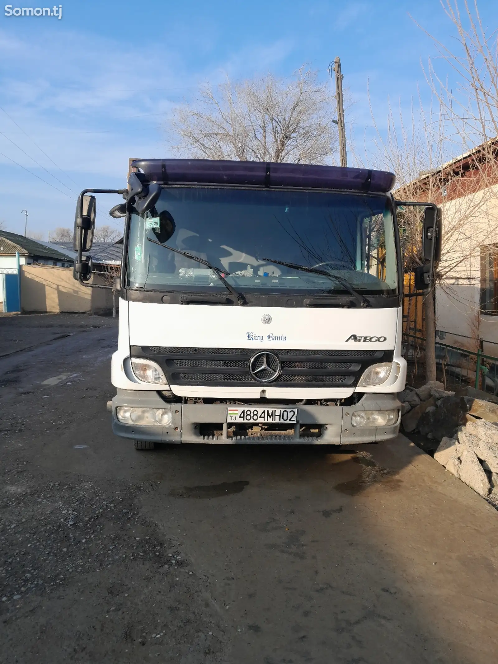 Бортовой грузовик Mercedes-Benz Atego, 2008-1