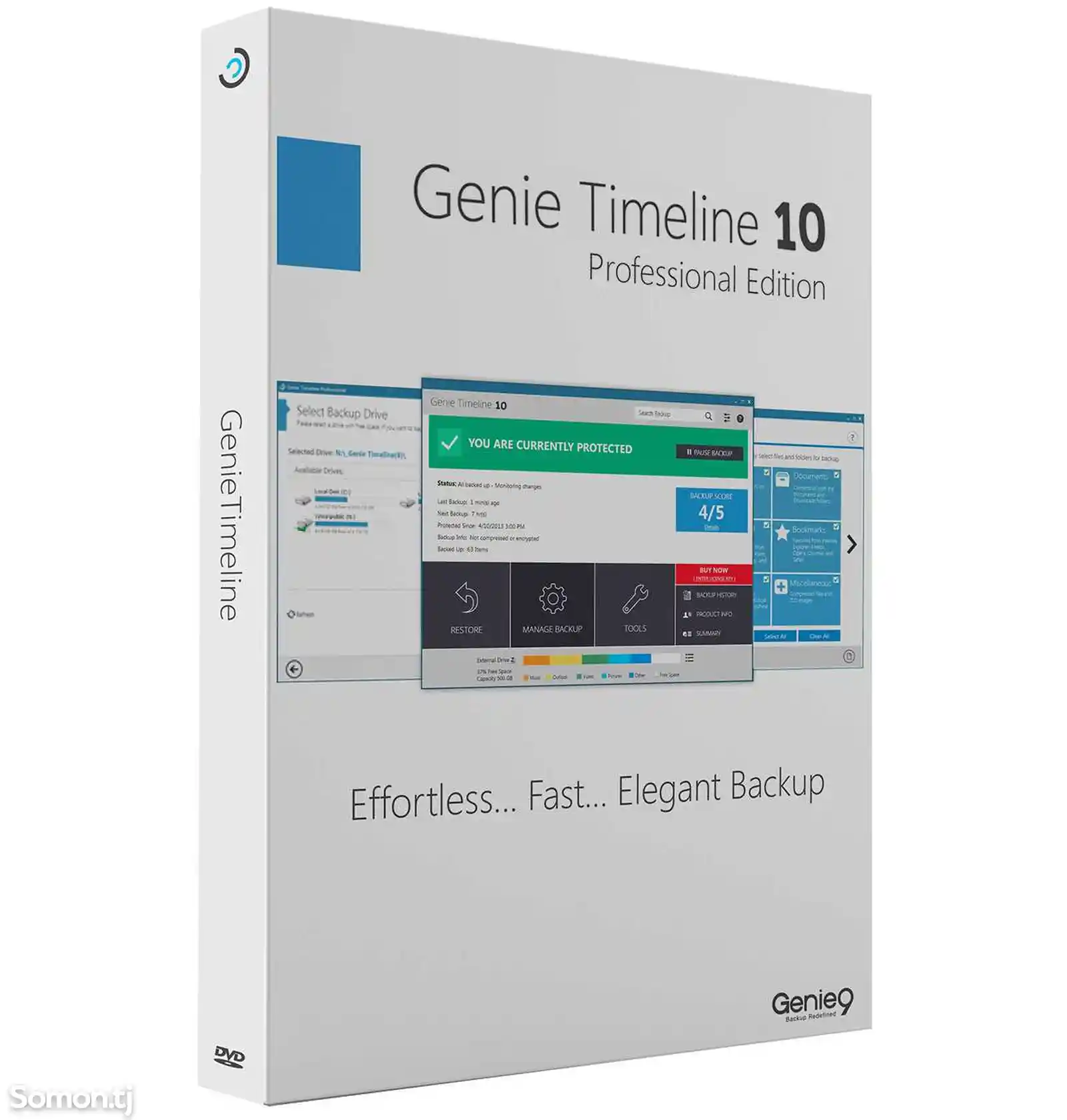 Genie Timeline Pro 10 - иҷозатнома барои 1 роёна