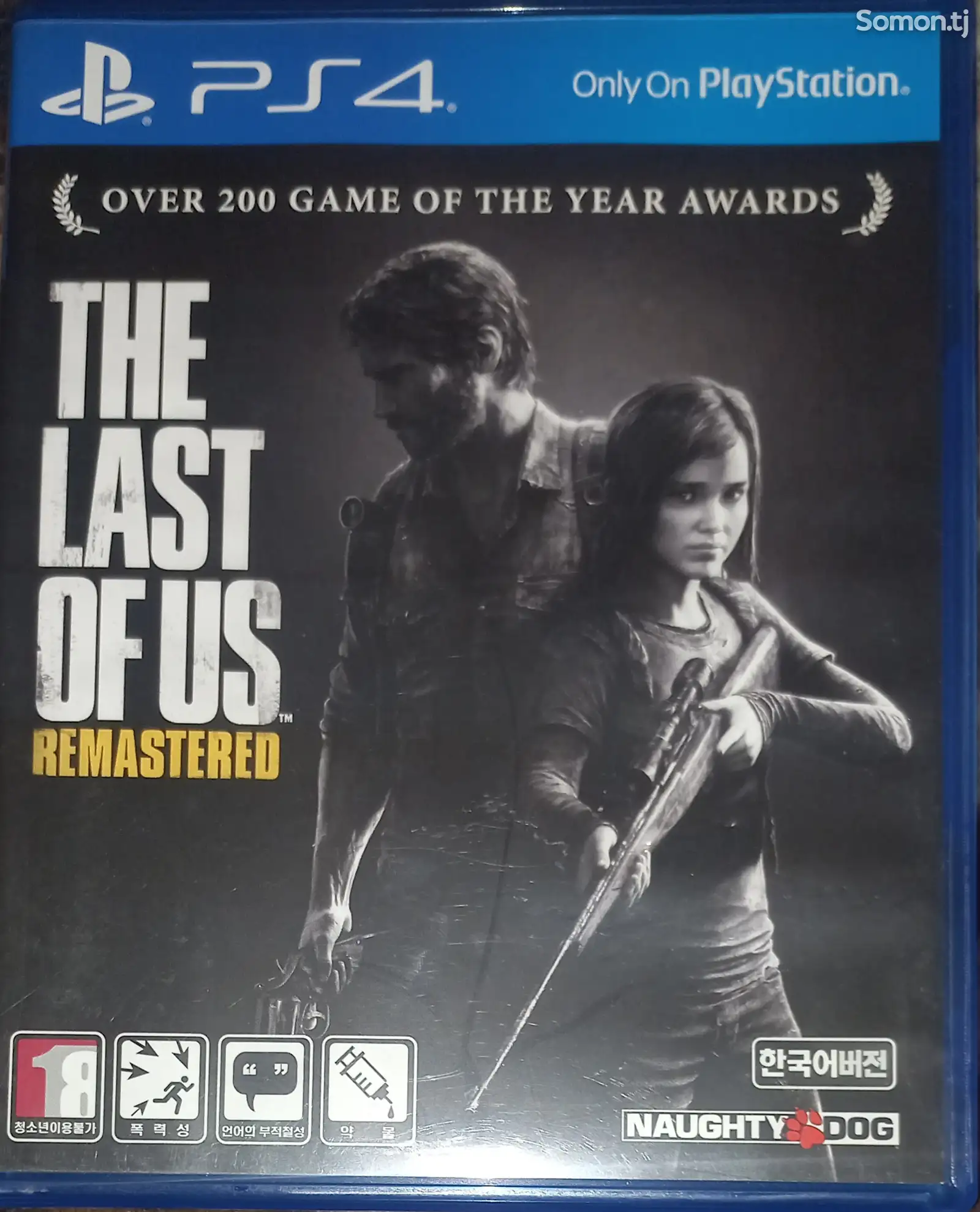 Диск, для PlayStation 4 The last of Remastered-1