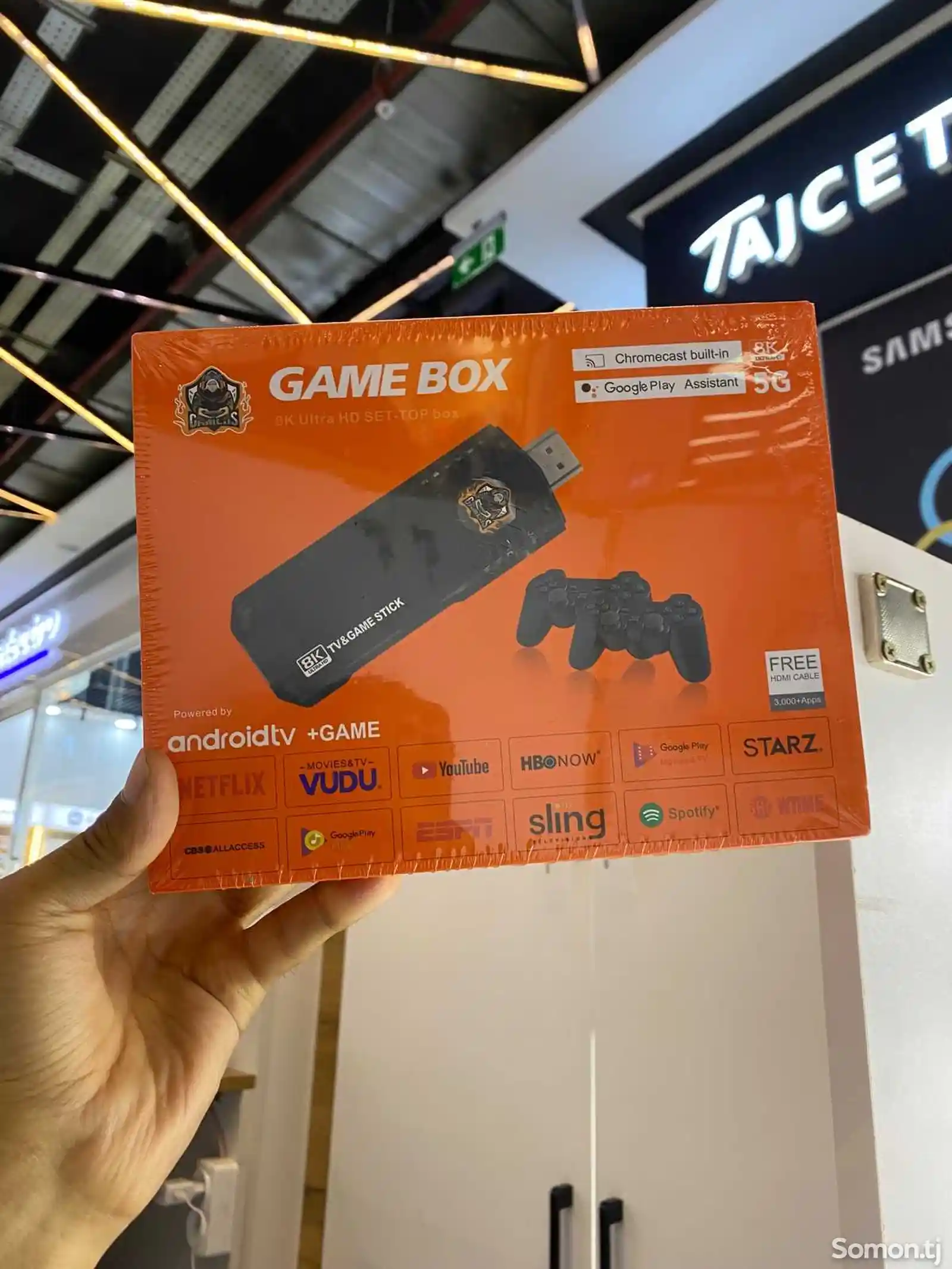 Игровая приставка Game Box 8k Ultra HD Set-Top Box-1