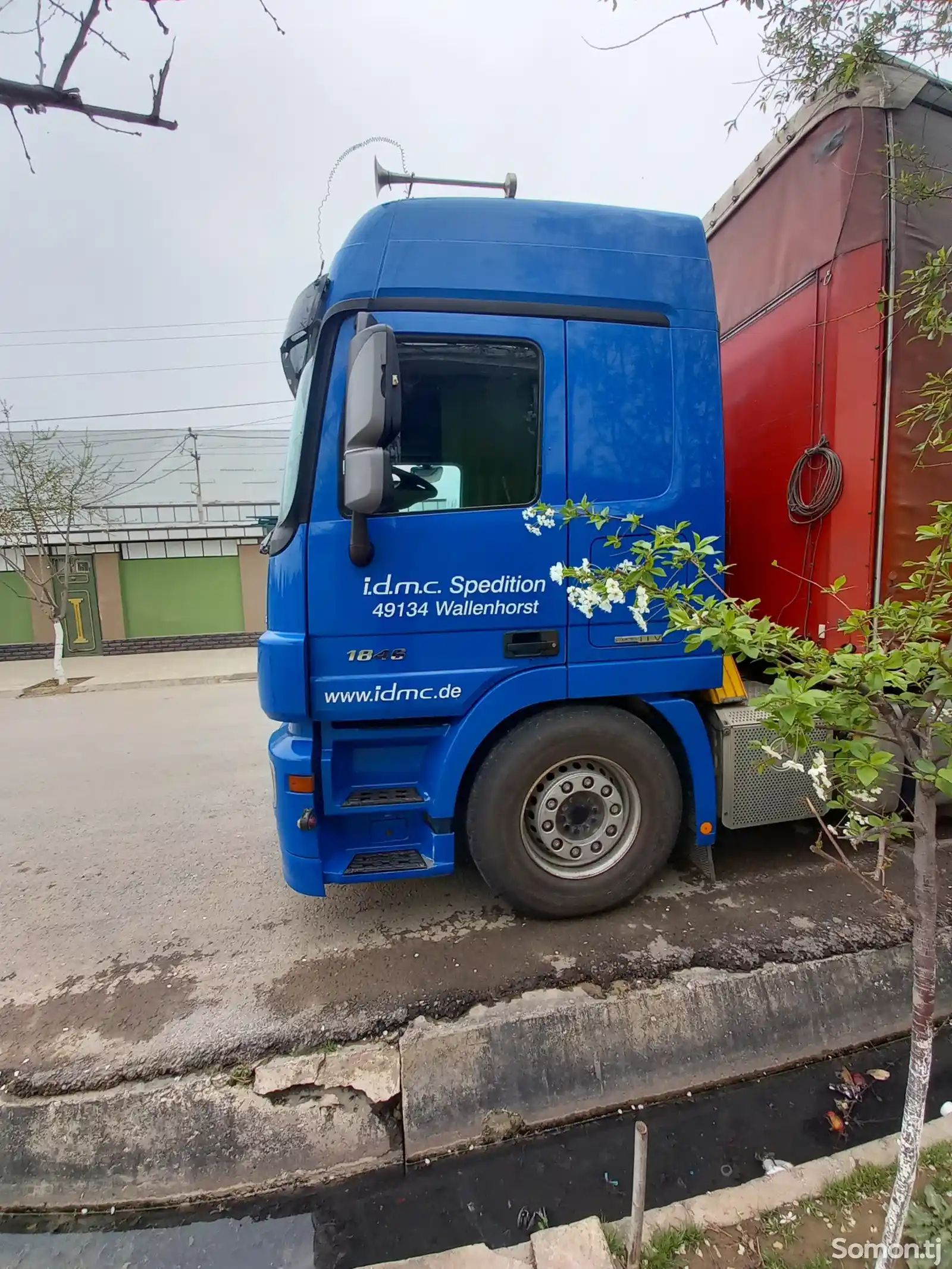 Бортовой автомобиль Mercedes-Benz Actros, 2010-8