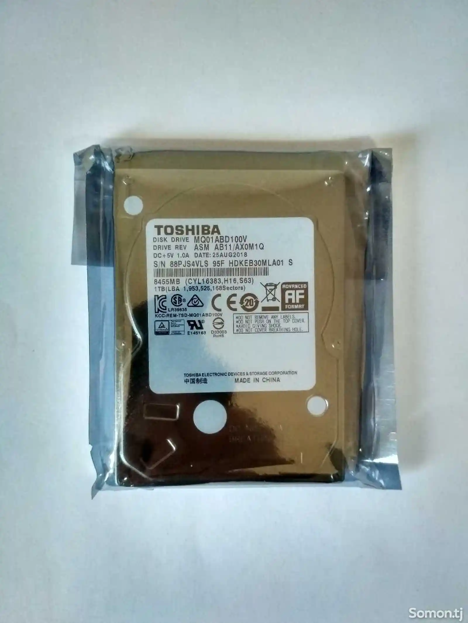 Жёсткий диск для ноутбука Toshiba 1TB-1