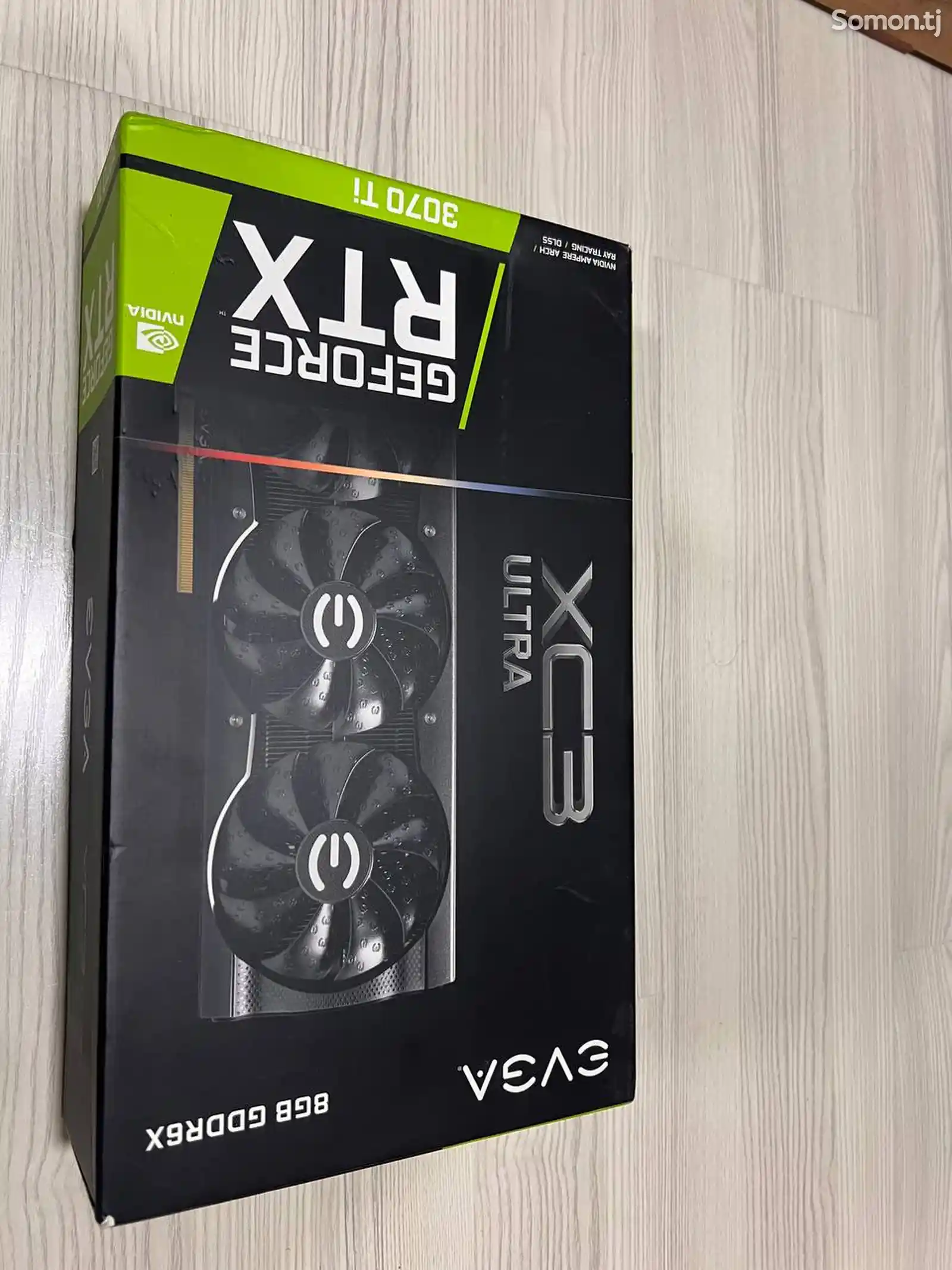 Видеокарта Evga Geforce RTX 3070TI XC3 ultra 8gb ddr6x-1