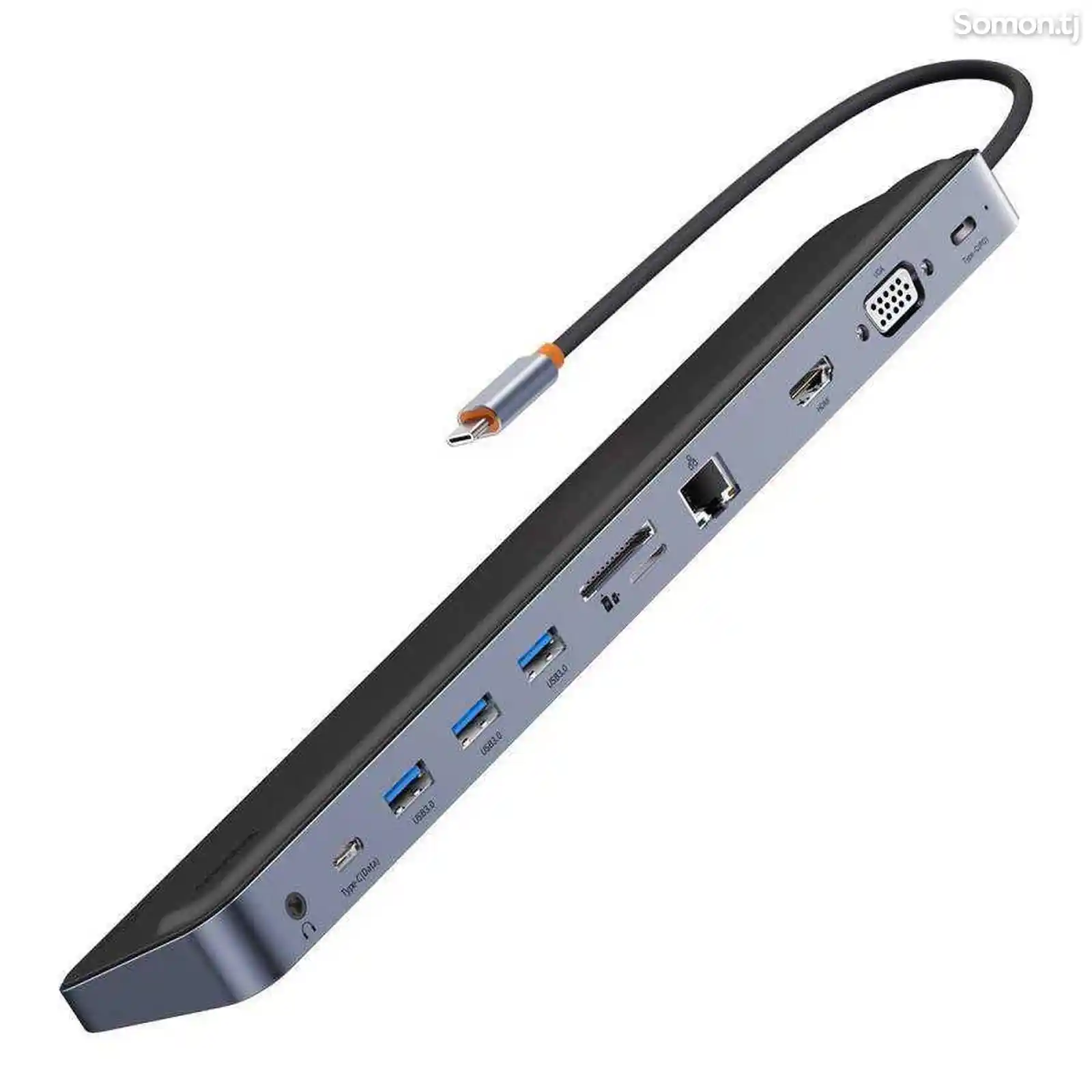 USB-хаб Baseus EliteJoy Gen2 Dark Grey-2