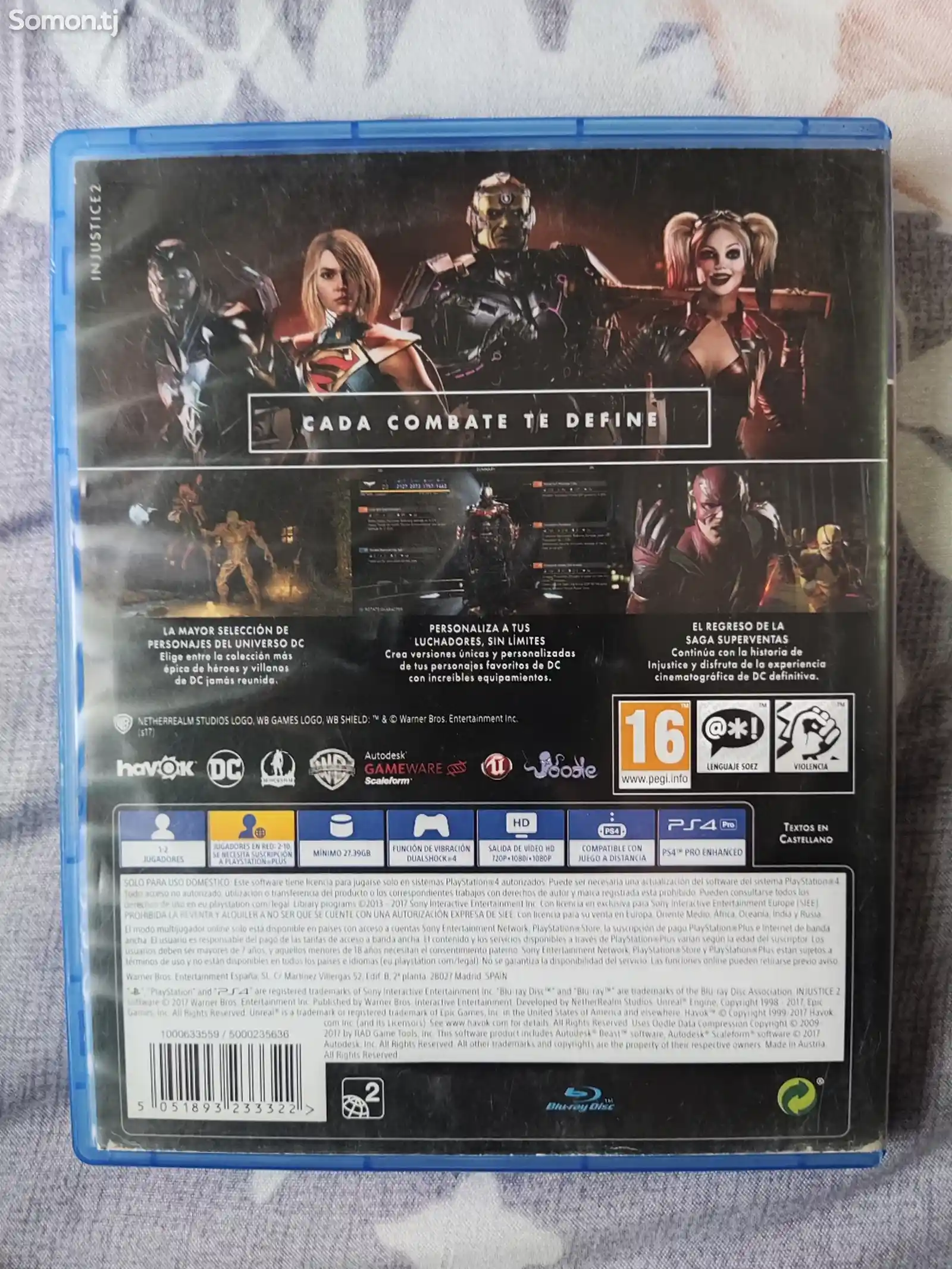 Игра Injustice 2 компакт диск для playstation 4/5-3