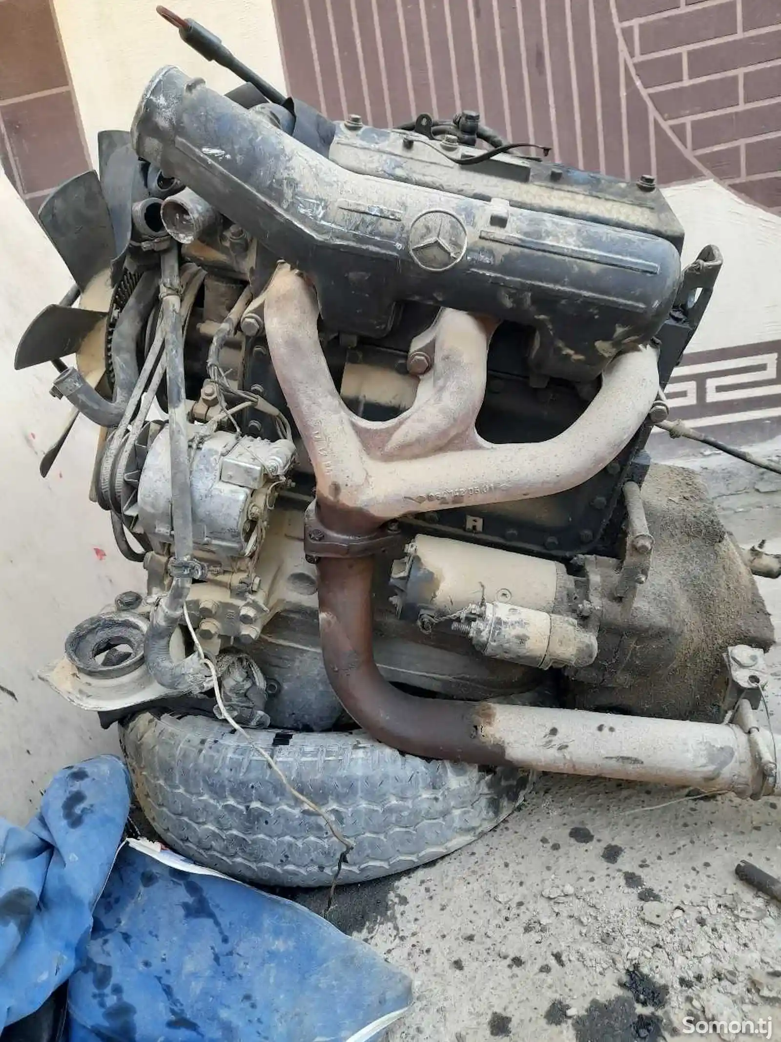 Двигатель от Mercedes 612-3