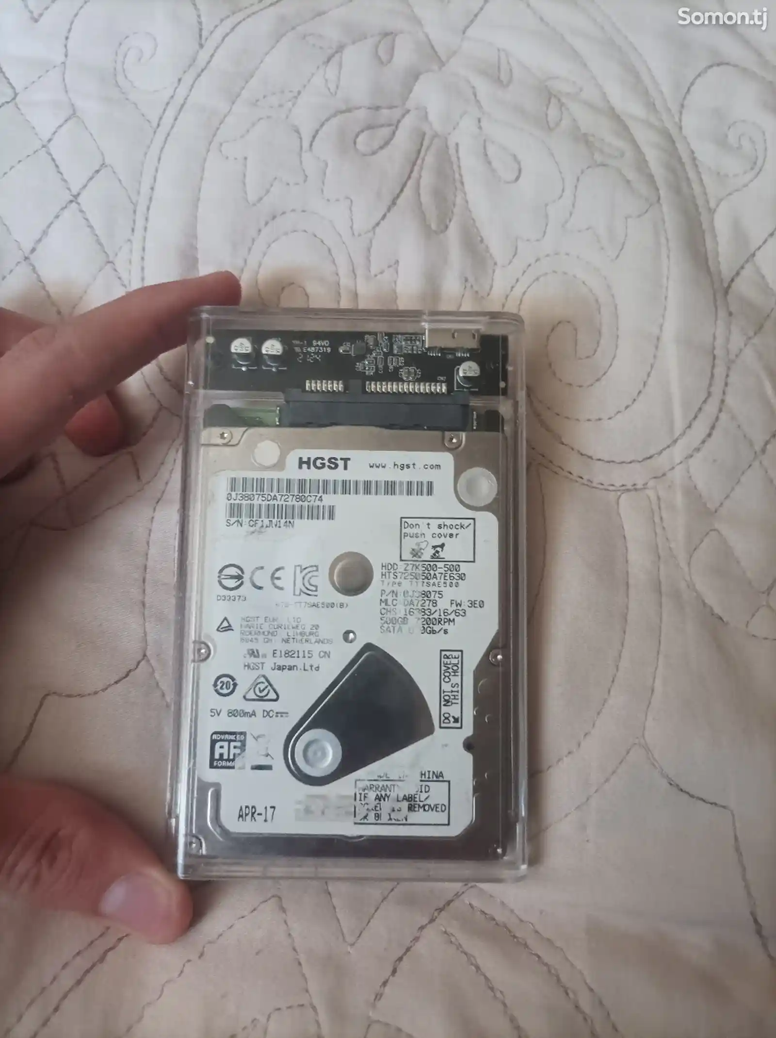 Жёсткий диск на 500 gb HGST-1