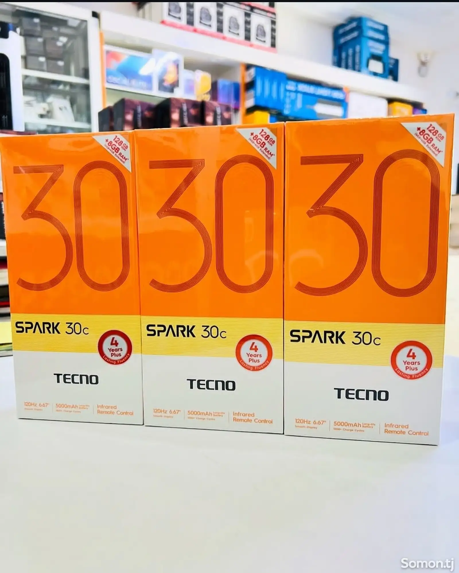 Tecno Spark 30C 4+4/128g 8+8/128g New 2024-3