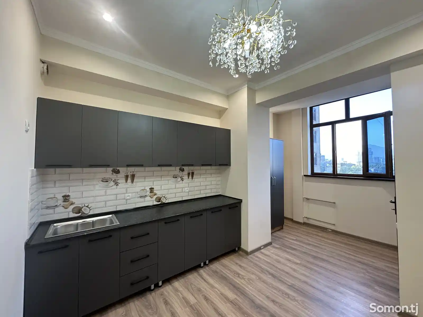 1-комн. квартира, 13 этаж, 44 м², Шохмансур-5