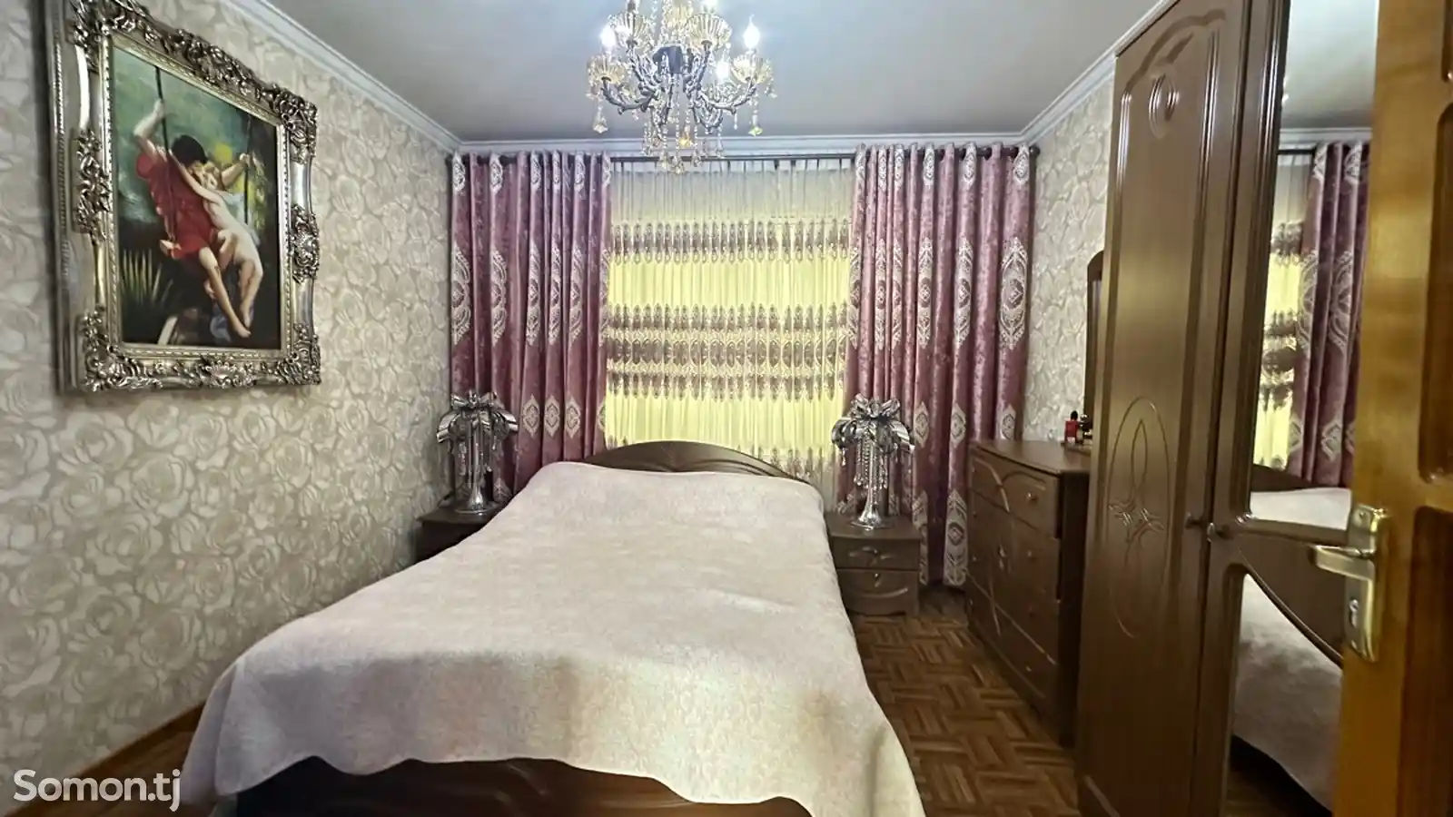 3-комн. квартира, 4 этаж, 80 м², 92 мкр Ресторан Райхона-6