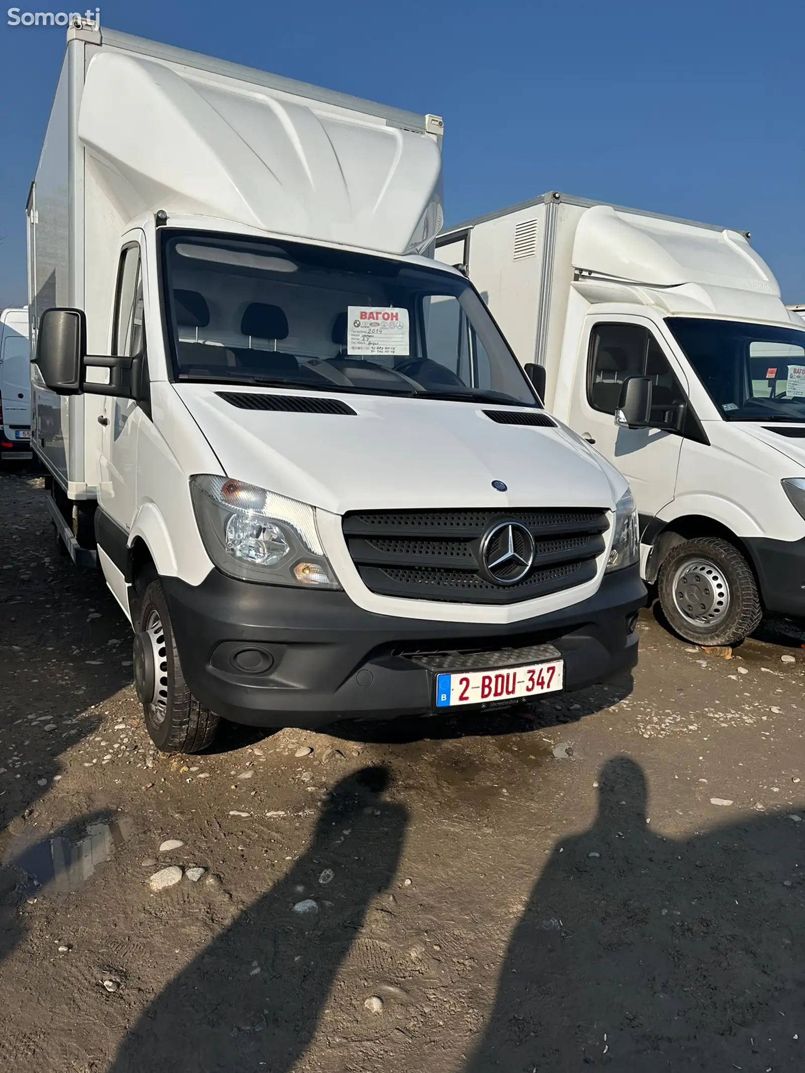 Бортовой автомобиль Mercedes-Benz Sprinter, 2014