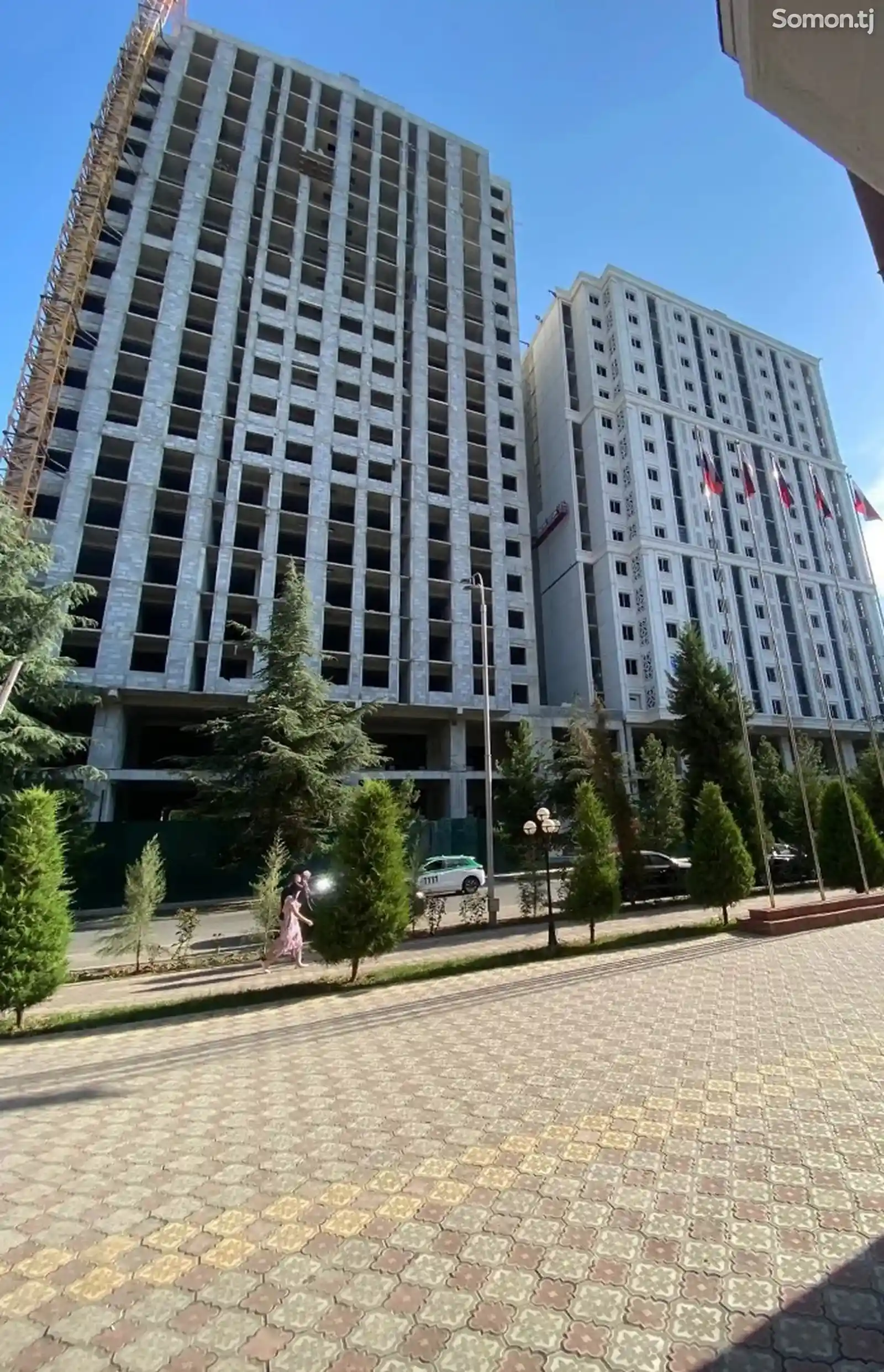 3-комн. квартира, 15 этаж, 72 м², Шохмансур-3