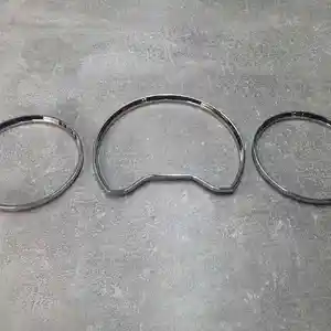 Хромированные кольца для панель приборов w202 сечка w210 очки