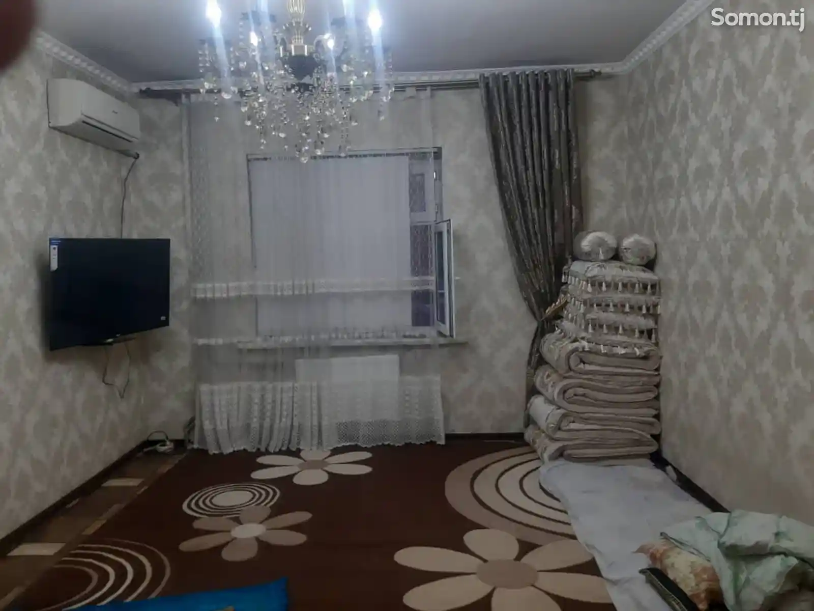 3-комн. квартира, 1 этаж, 80м², Гулистон-1