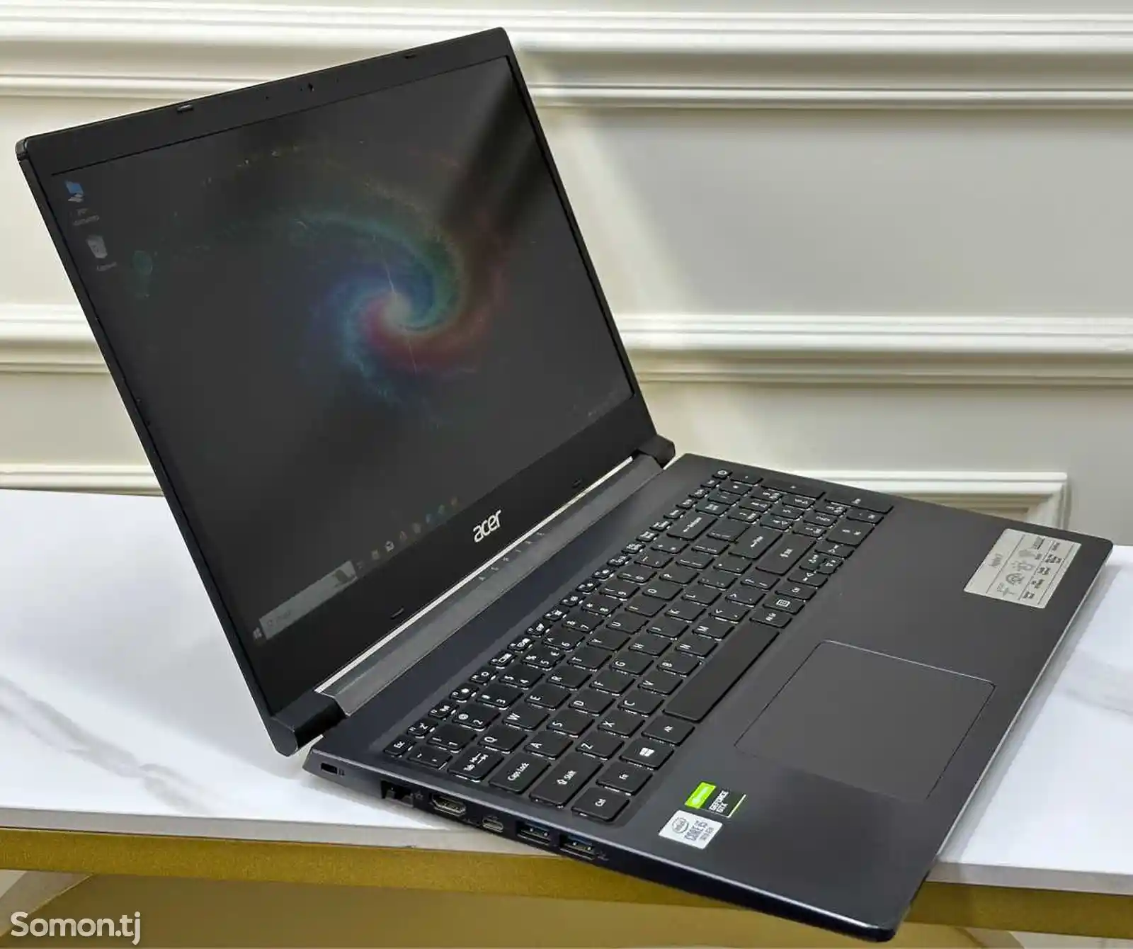 Игровой ноутбук Acer Aspire 7 i5-10gen-3