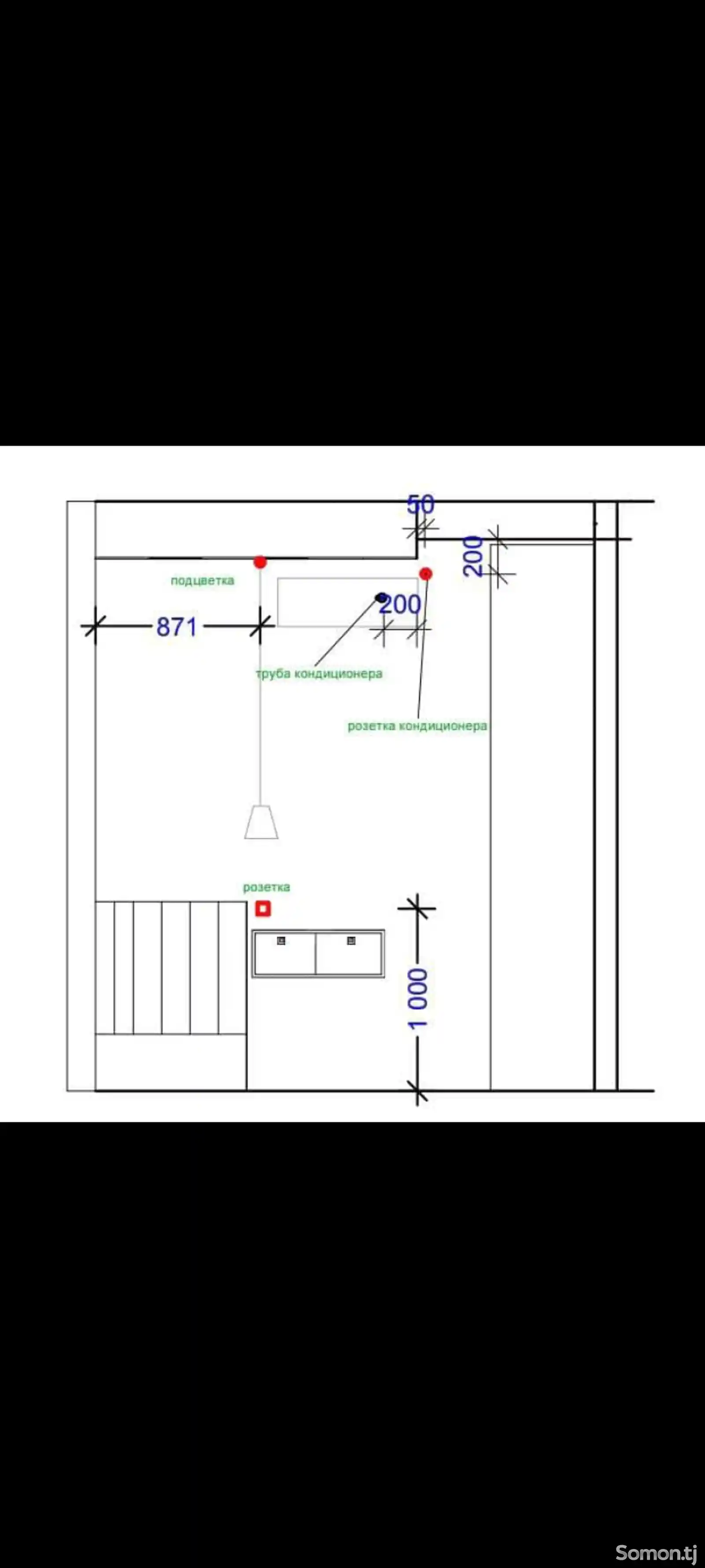 2-комн. квартира, 11 этаж, 62 м², Шохмансур-5