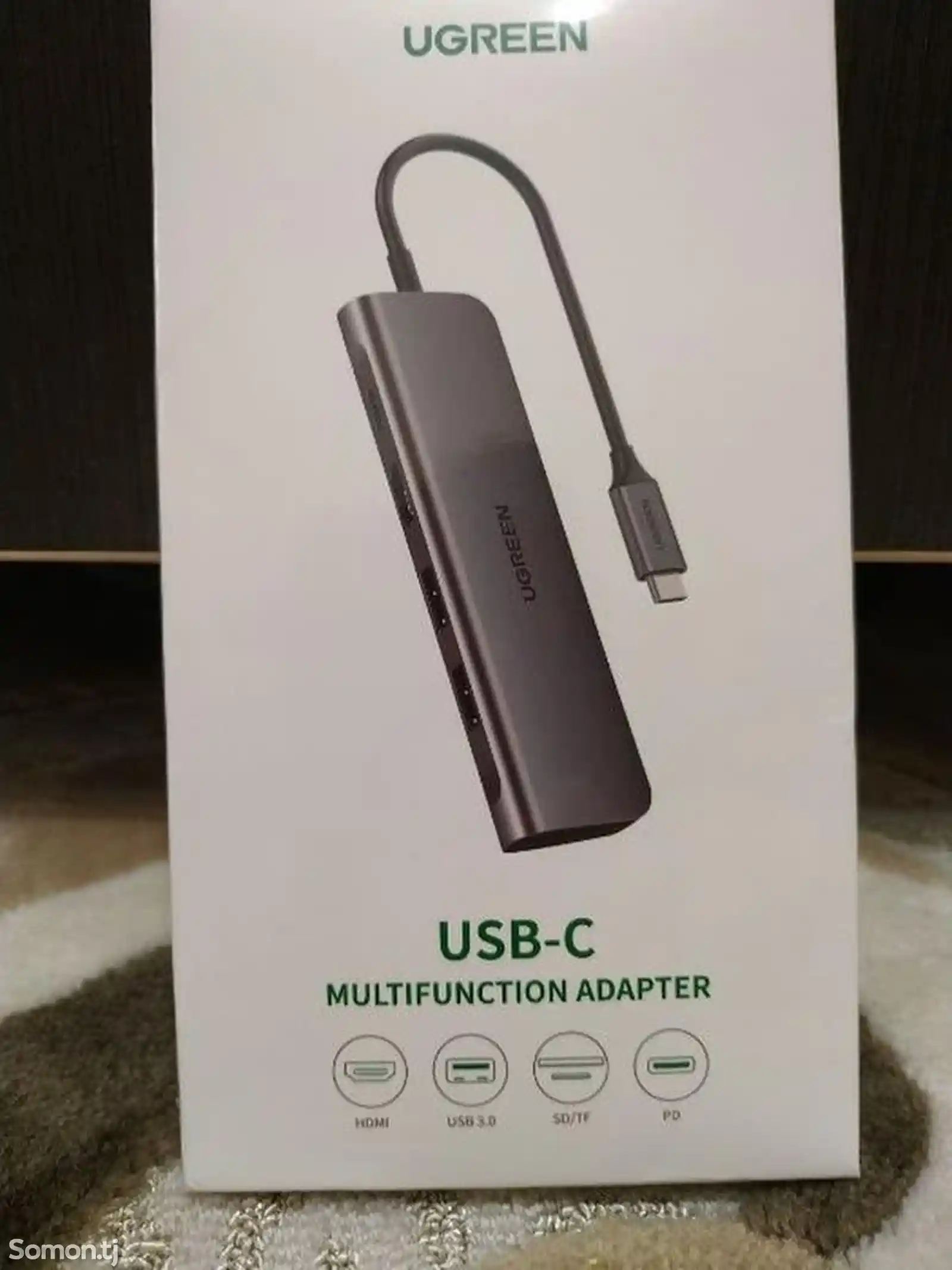 Мультифункциональный адаптер Ugreen USB-C Hub 5 in 1-1