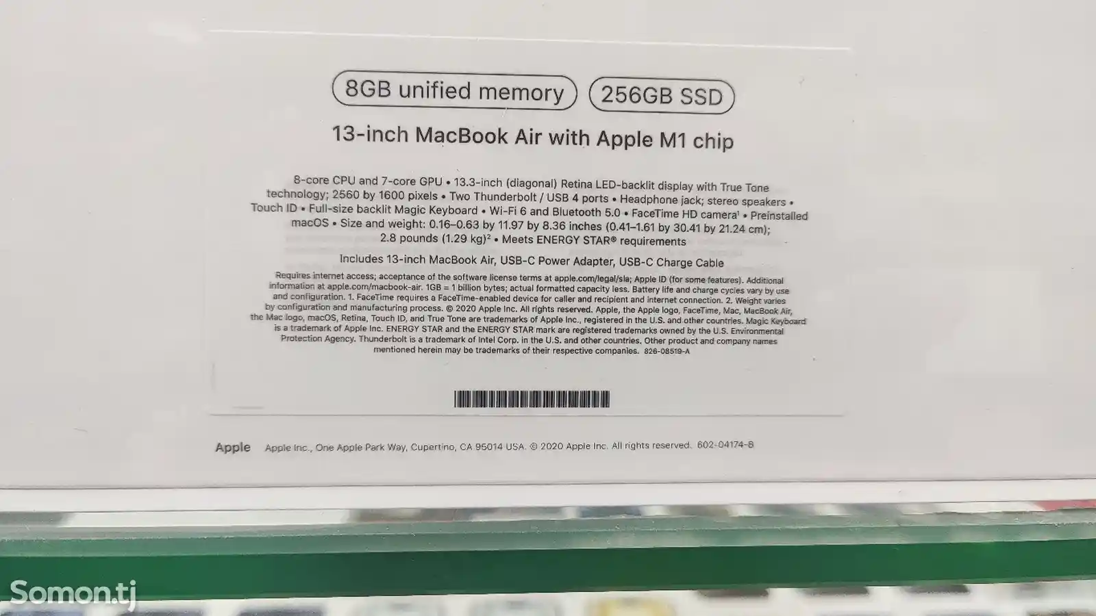 Apple MacBook Air M1 8GB/256GB Ноутбук-6