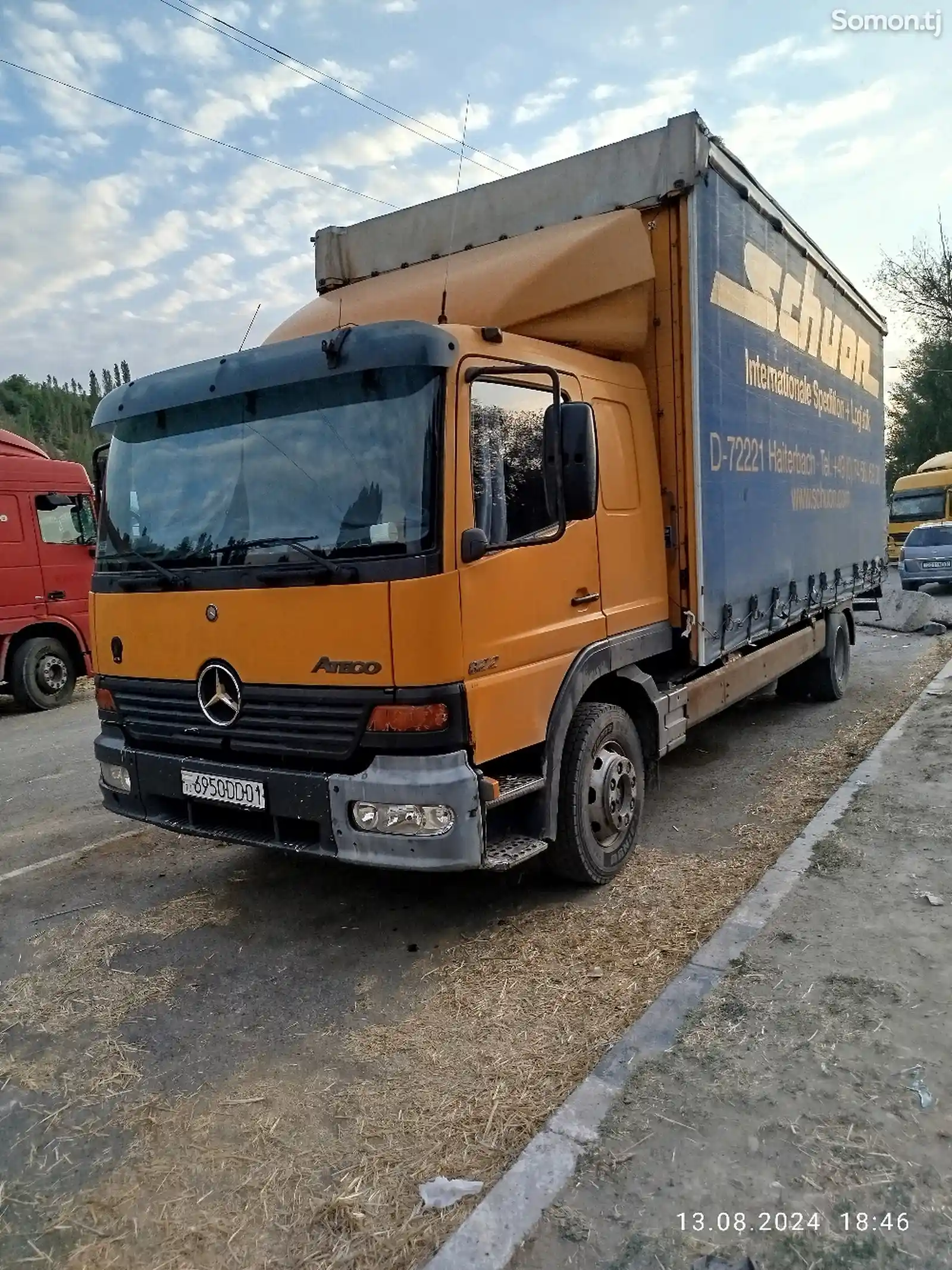 Бортовой грузовик Mercedes-Benz Atego 1228, 2000-6