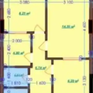 3-комн. квартира, 2 этаж, 51 м², 4 мкр