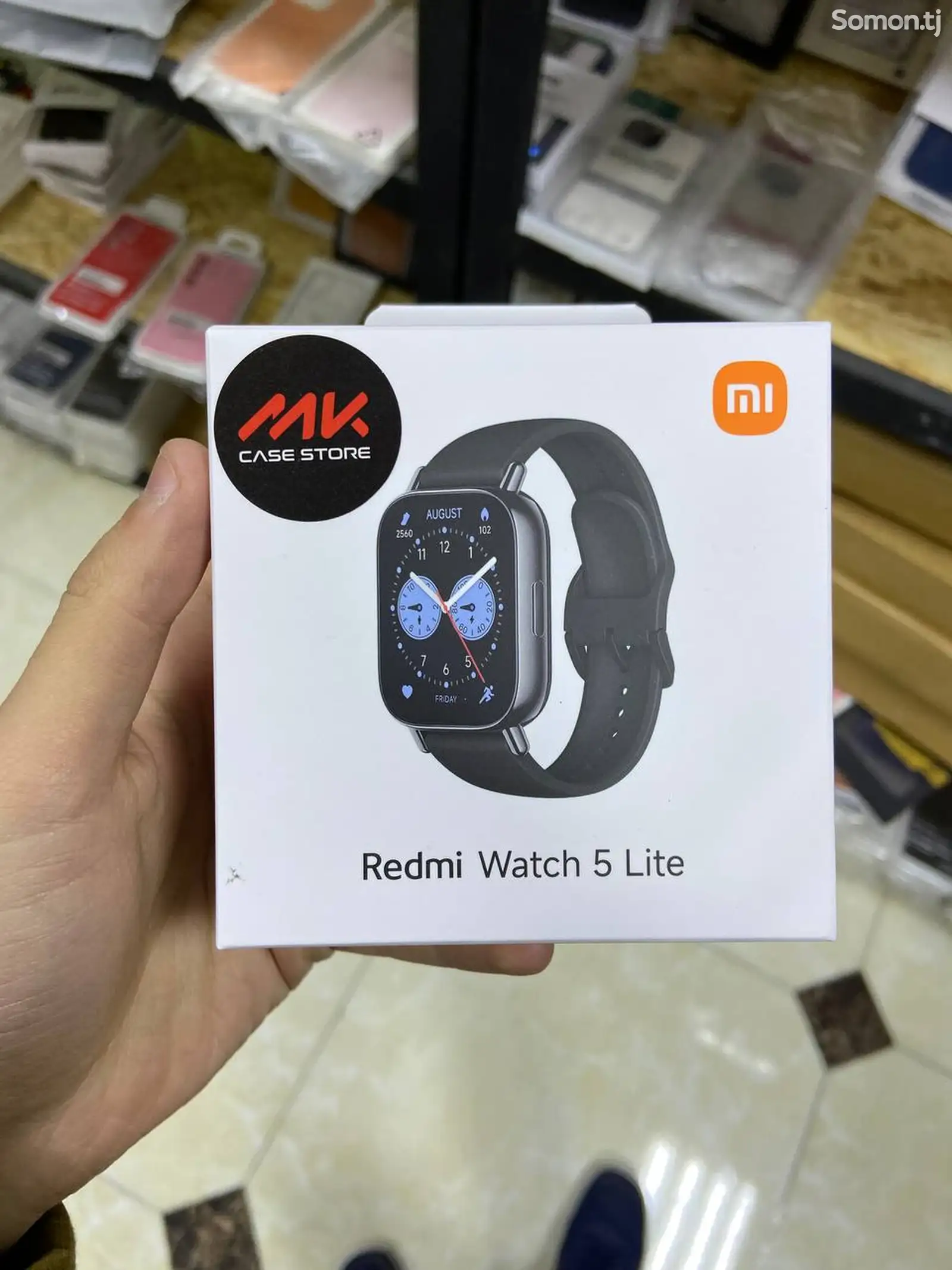 Смарт часы Xiaomi Redmi Watch 5 Lite, чёрный-1