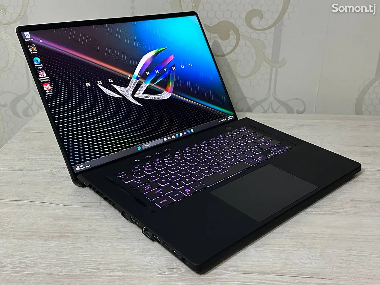 Нгутбук asus rog zephyrus i9-12900h rtx-3070ti-8gb 16/1014 2k 165hz-4