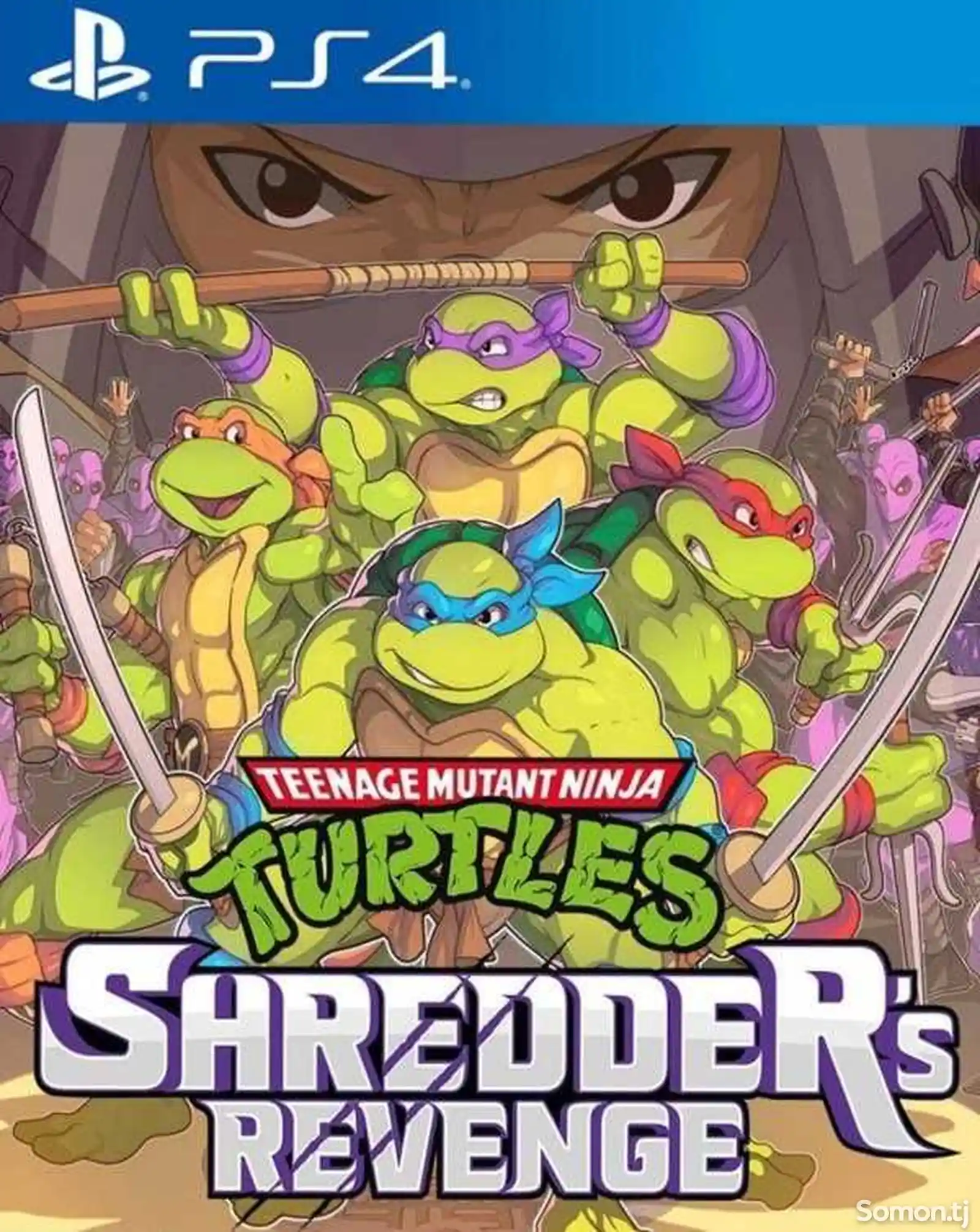 Игра Teenage Mutant Ninja Turtles Shredder's Revenge для PS4-1