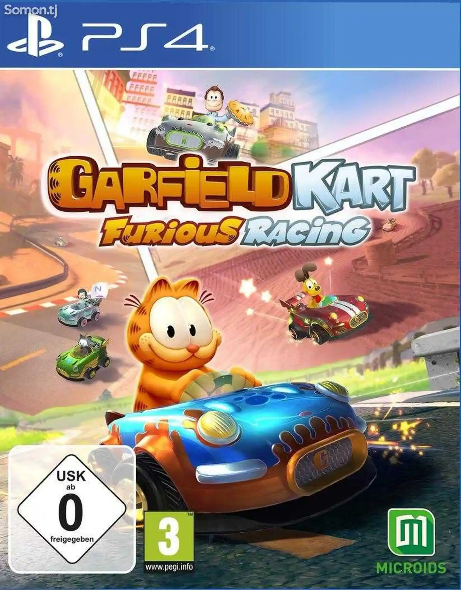 Игра Garfield kart furious racing для PS-4 / 5.05 / 6.72 / 7.02 / 7.55 / 9.00 /-1