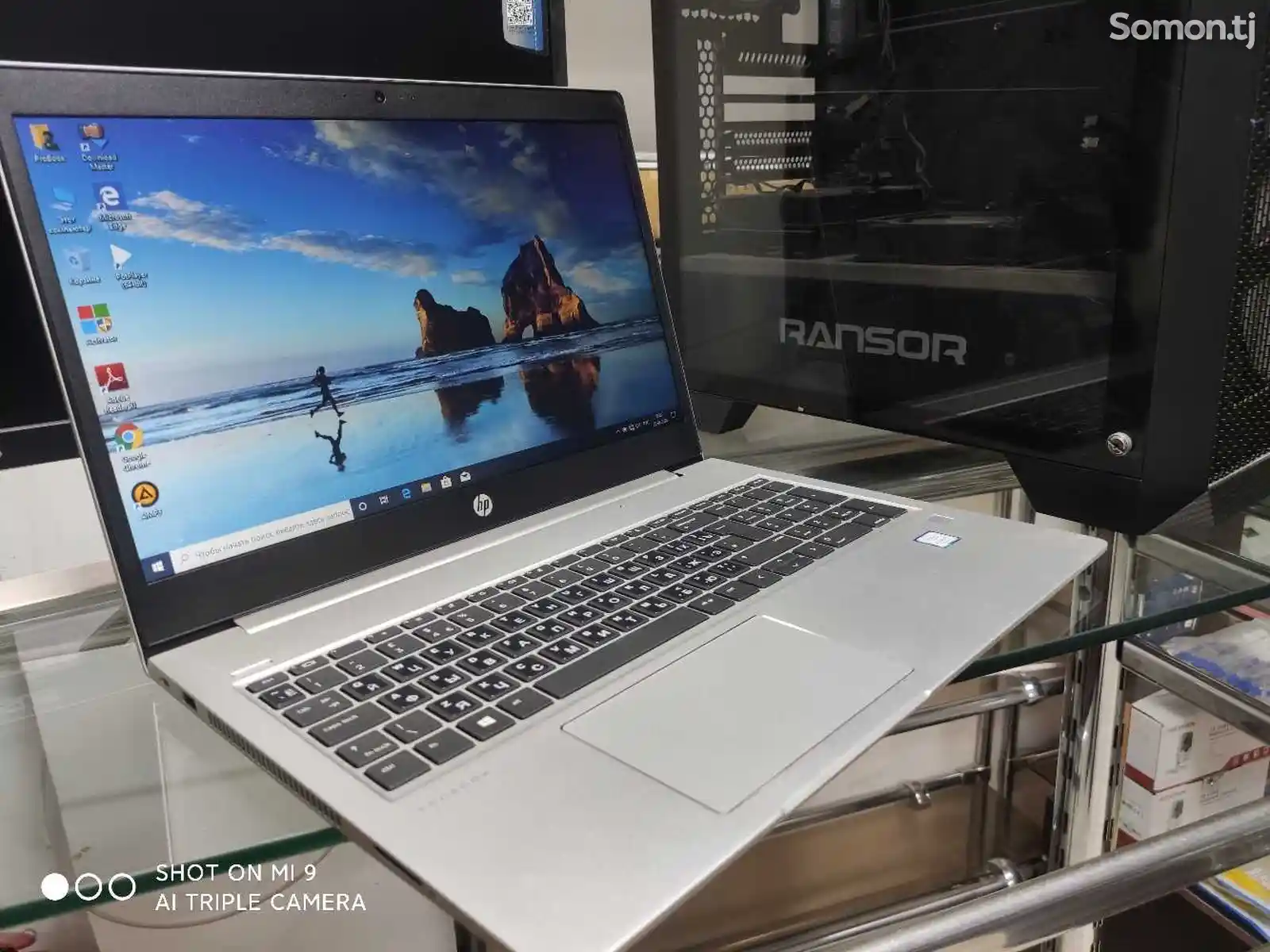 Ультрабук HP ProBook core i5-8265 RAM 8GB SSD256GB-1