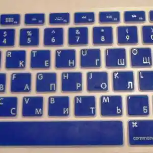 Силиконовая накладка на клавиатуру MacBook