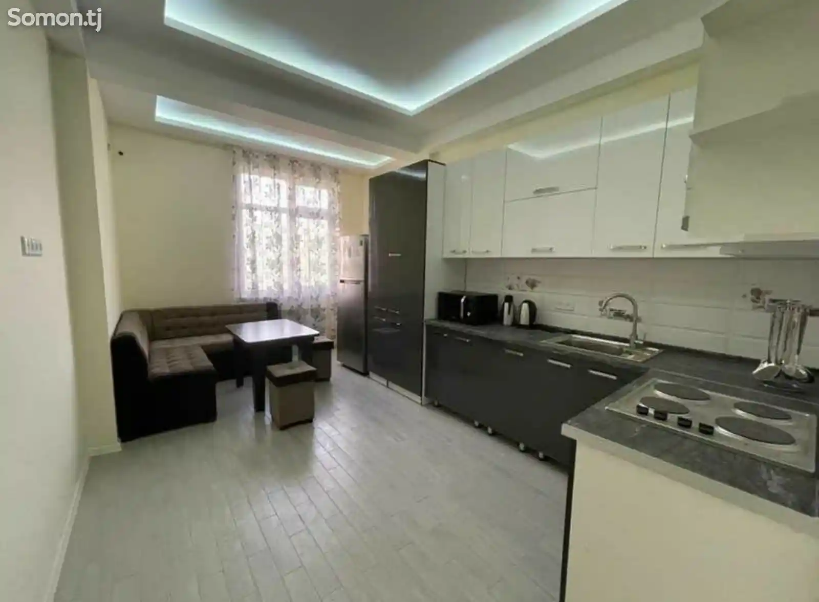 2-комн. квартира, 9 этаж, 90м², И. Сомони-5