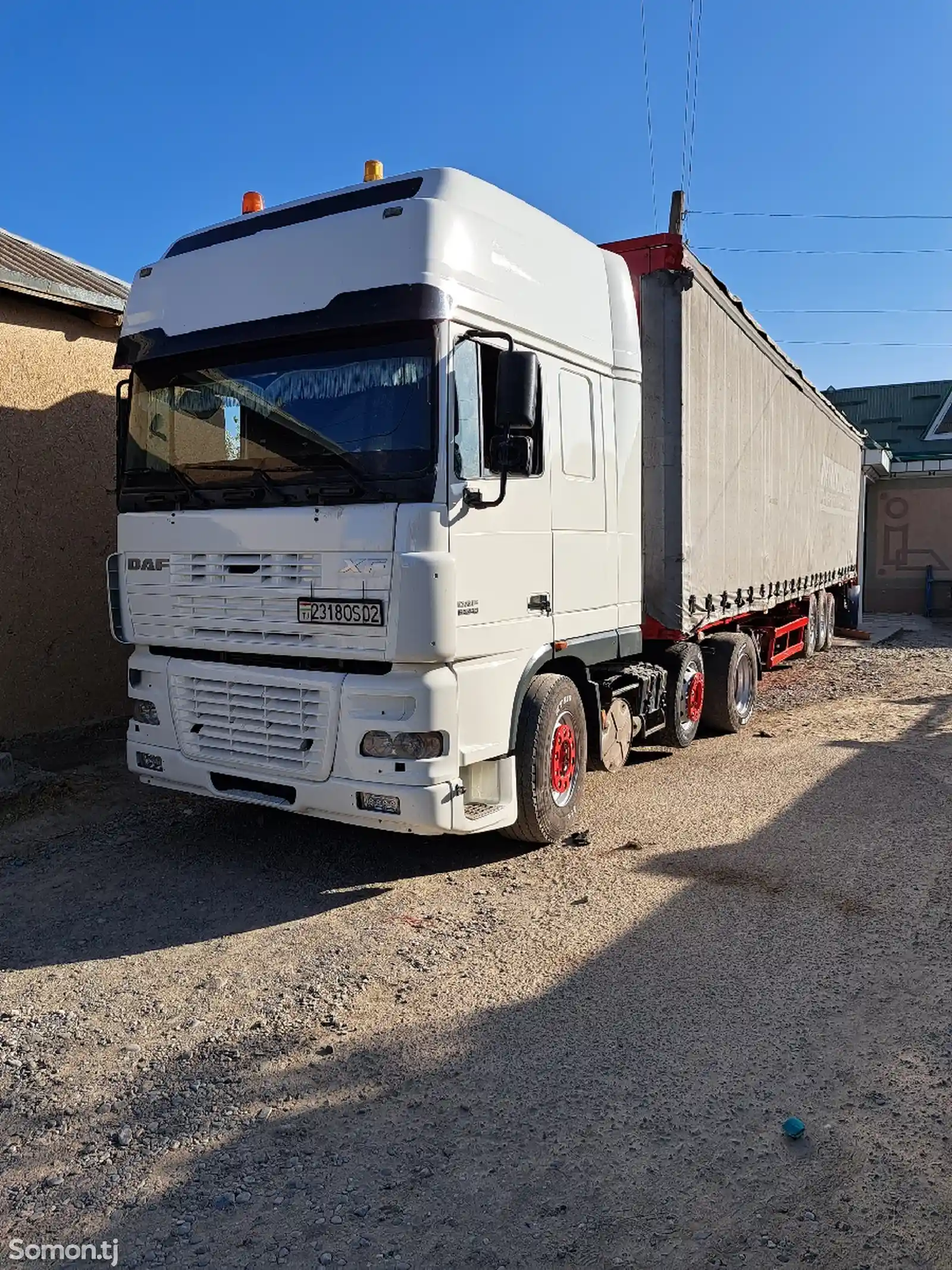 Бортовой грузовик DAF XF 95 480, 2006-1