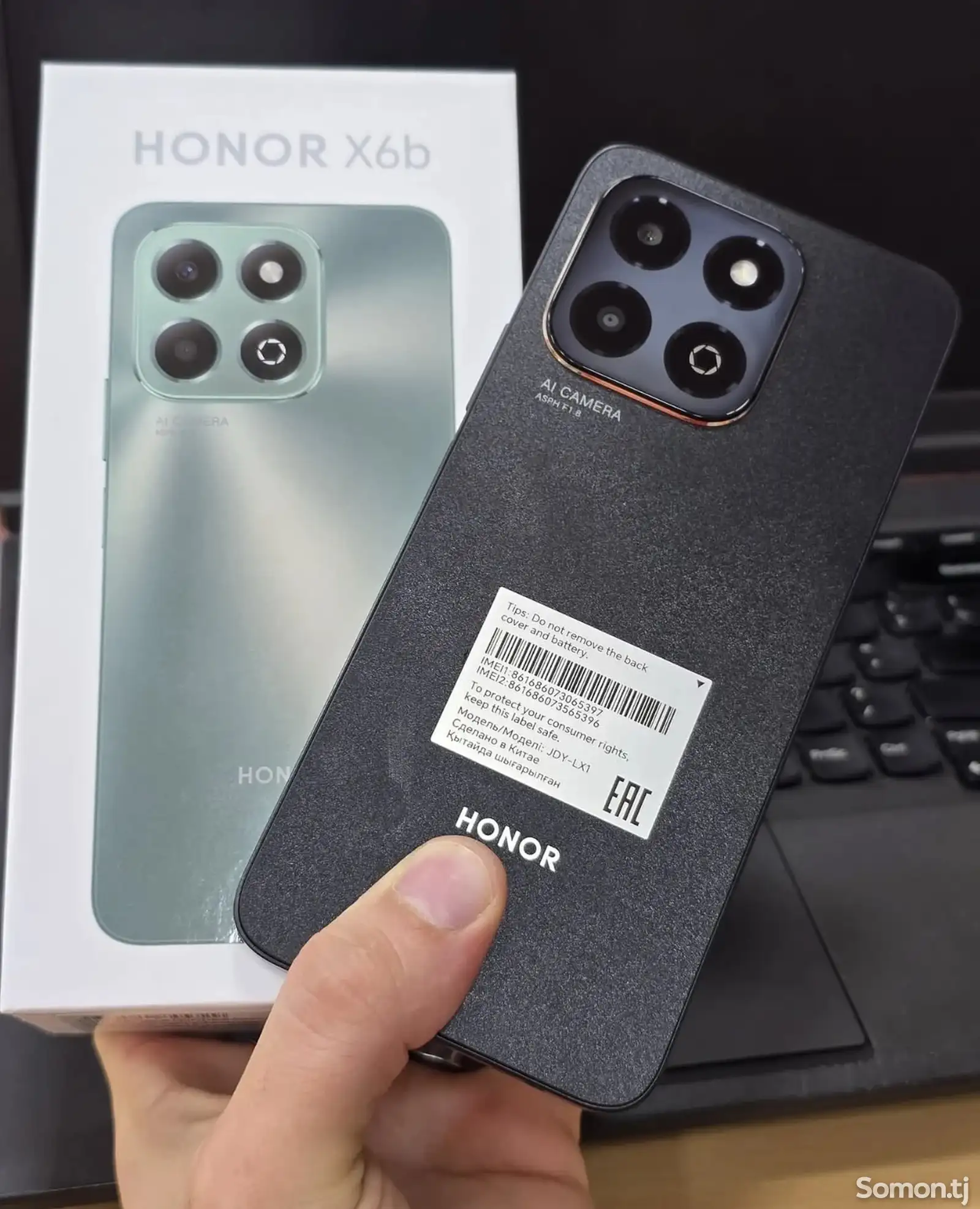 Honor X6b 6/128Gb Black-1