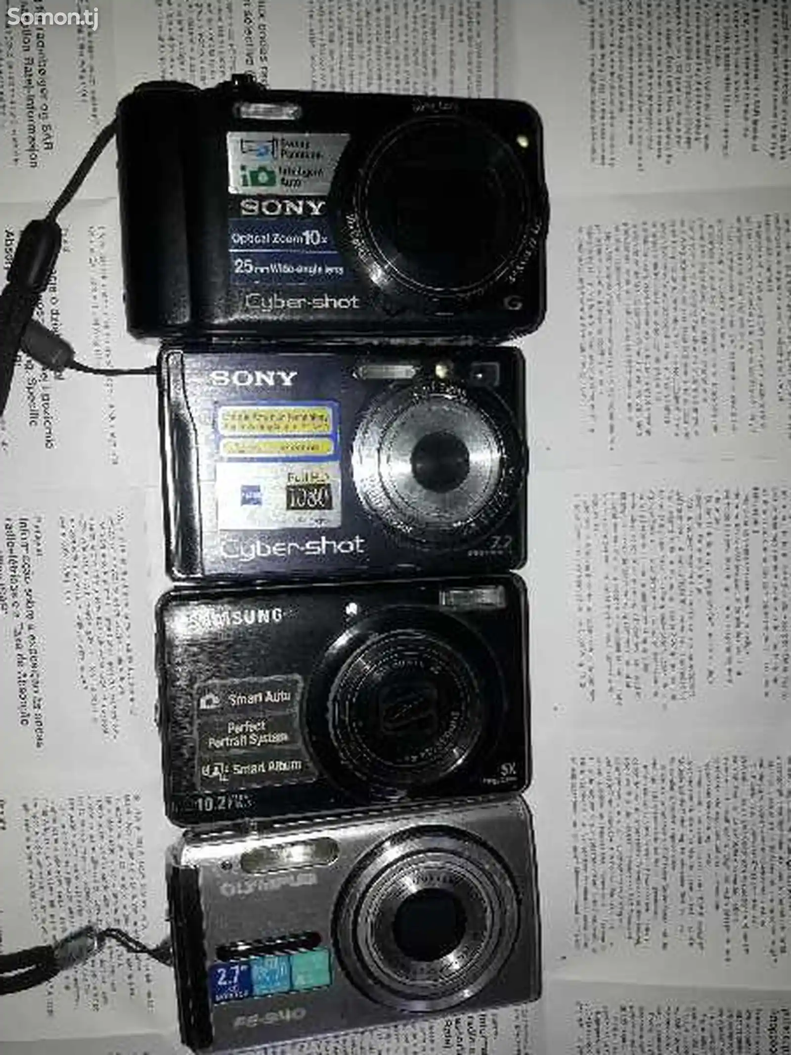 Фотоаппарат Sony на запчасти