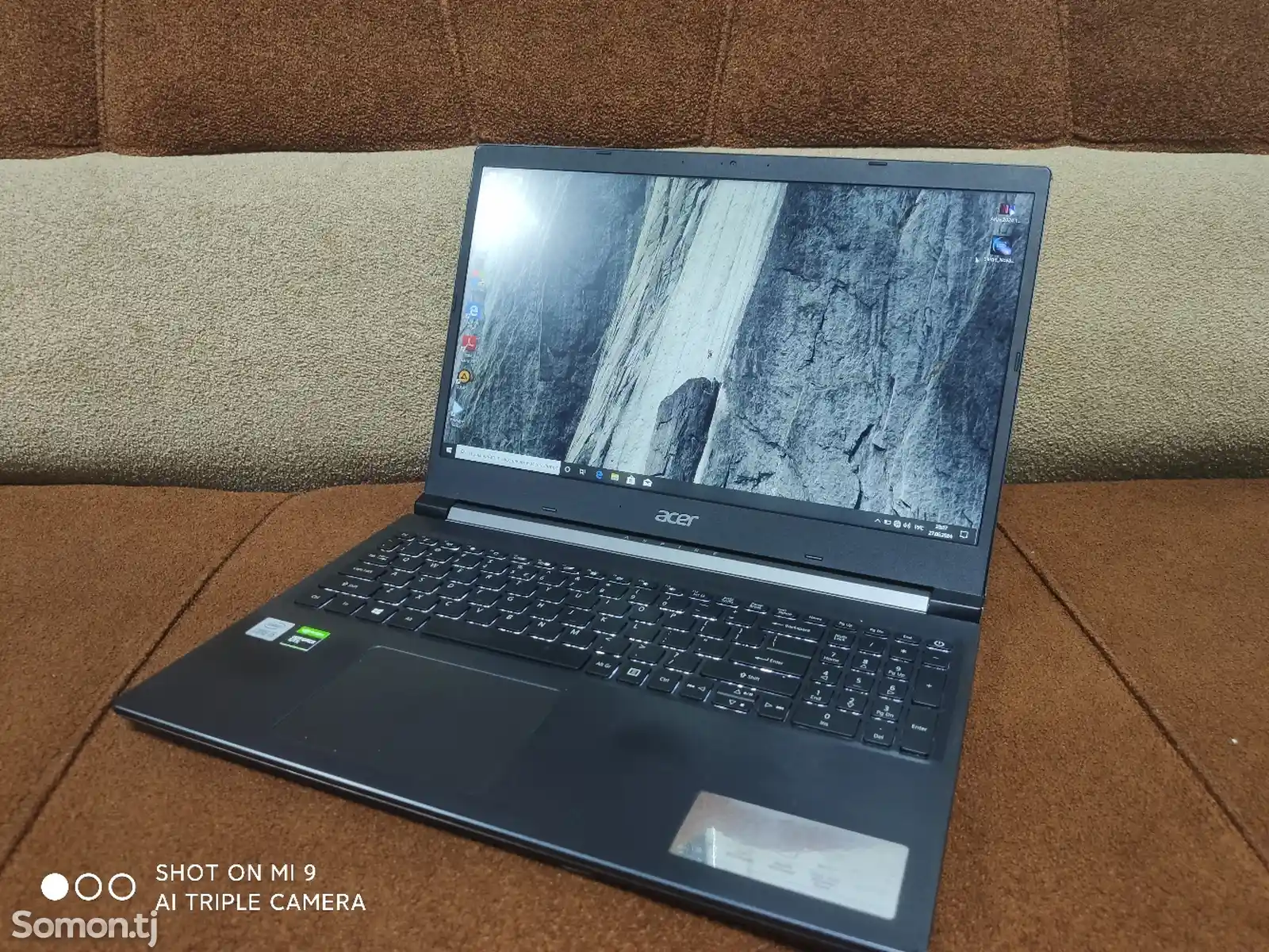 Ноутбук Acer core i5-10200H SSD NVMe 512GB GTX 1650Ti FHD-1