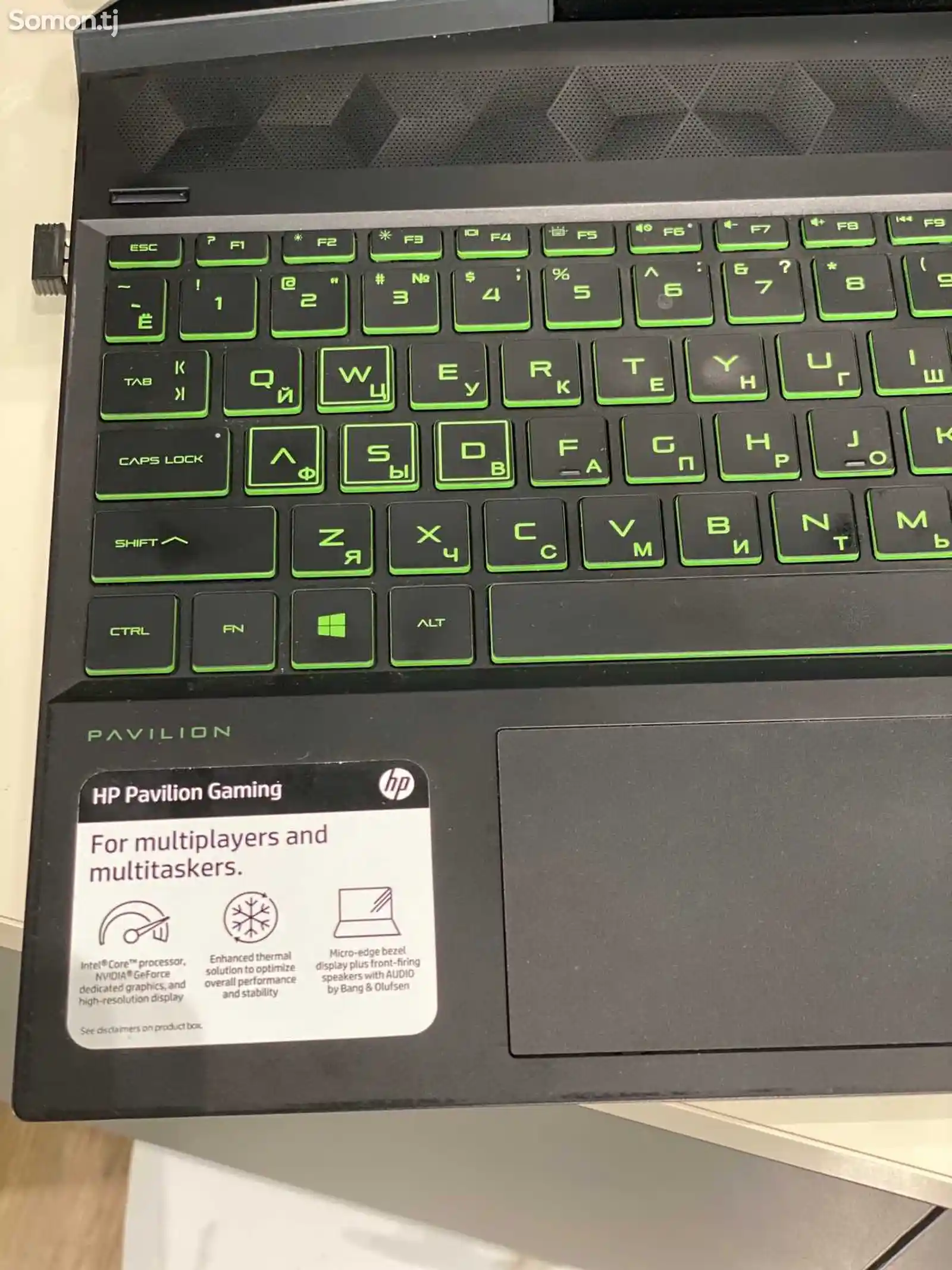 Игровой ноутбук HP-4