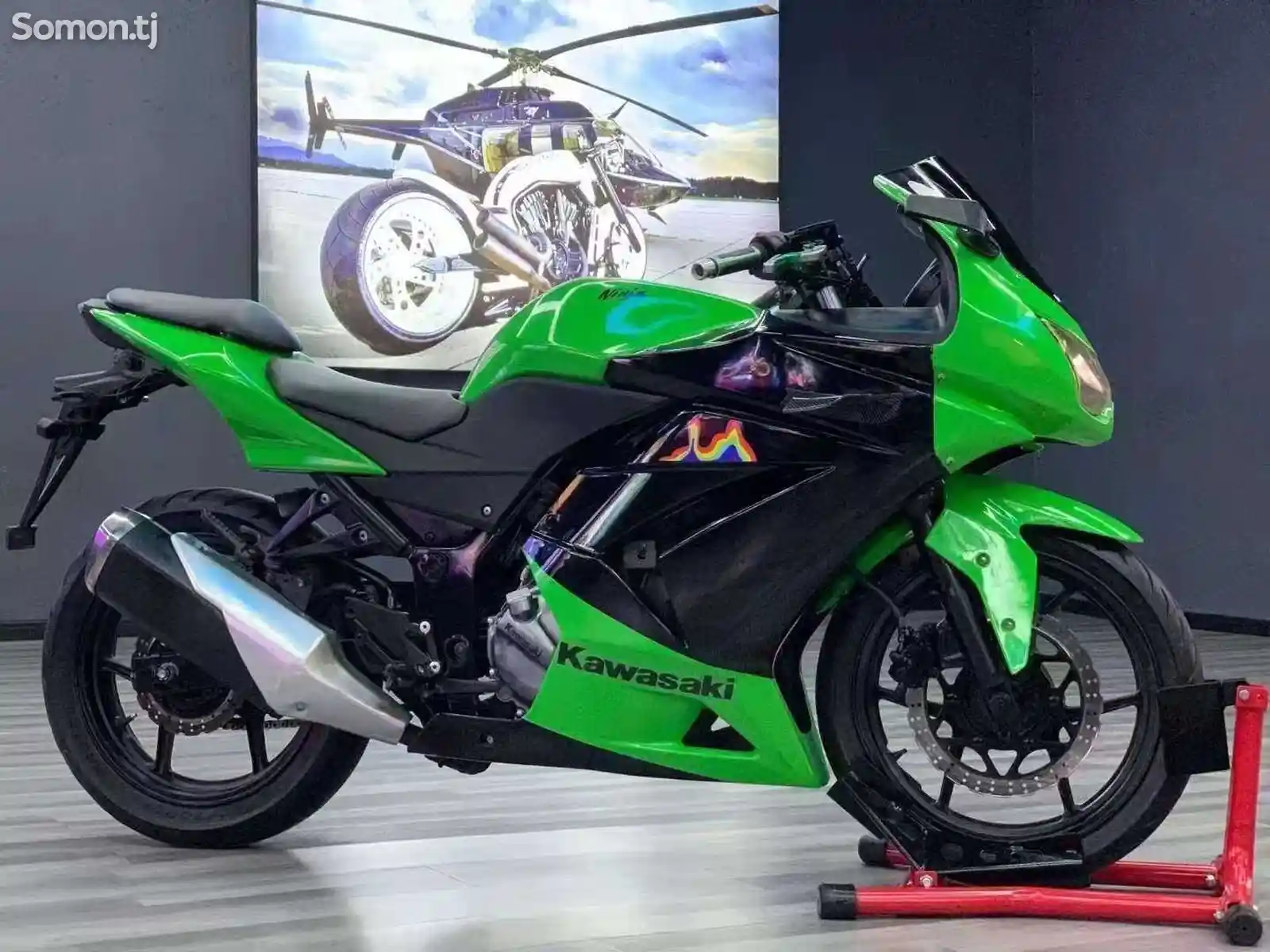 Мотоцикл Kawasaki ninja 250cc на заказ-3
