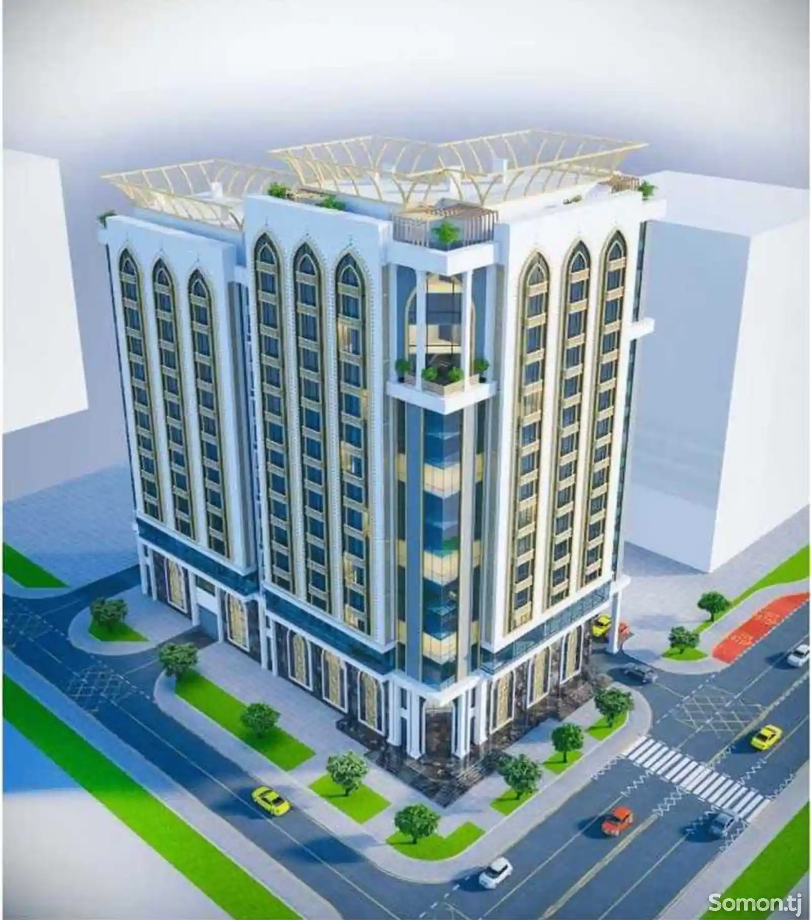 2-комн. квартира, 5 этаж, 100 м², Шохмансур-10