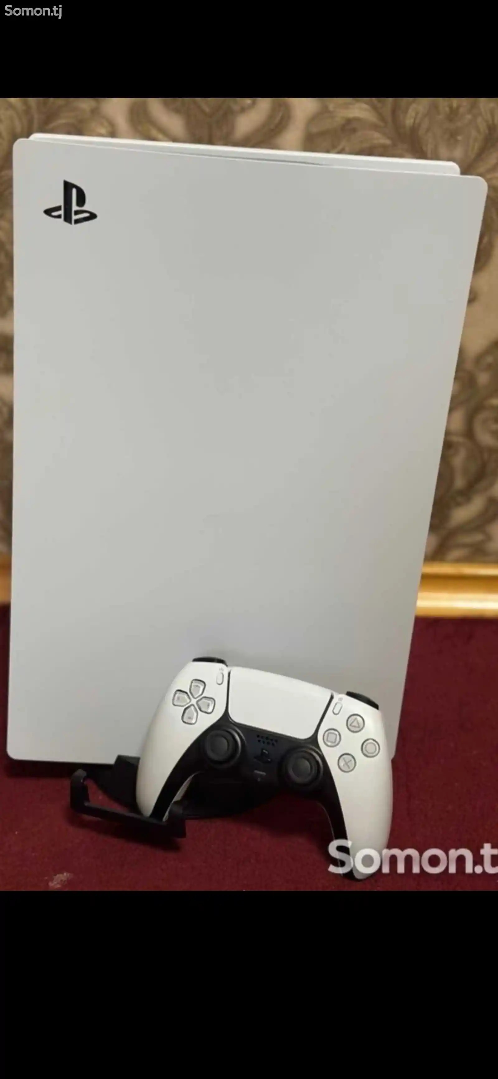 Игровая приставка Sony Playstation 5 disc + white-2