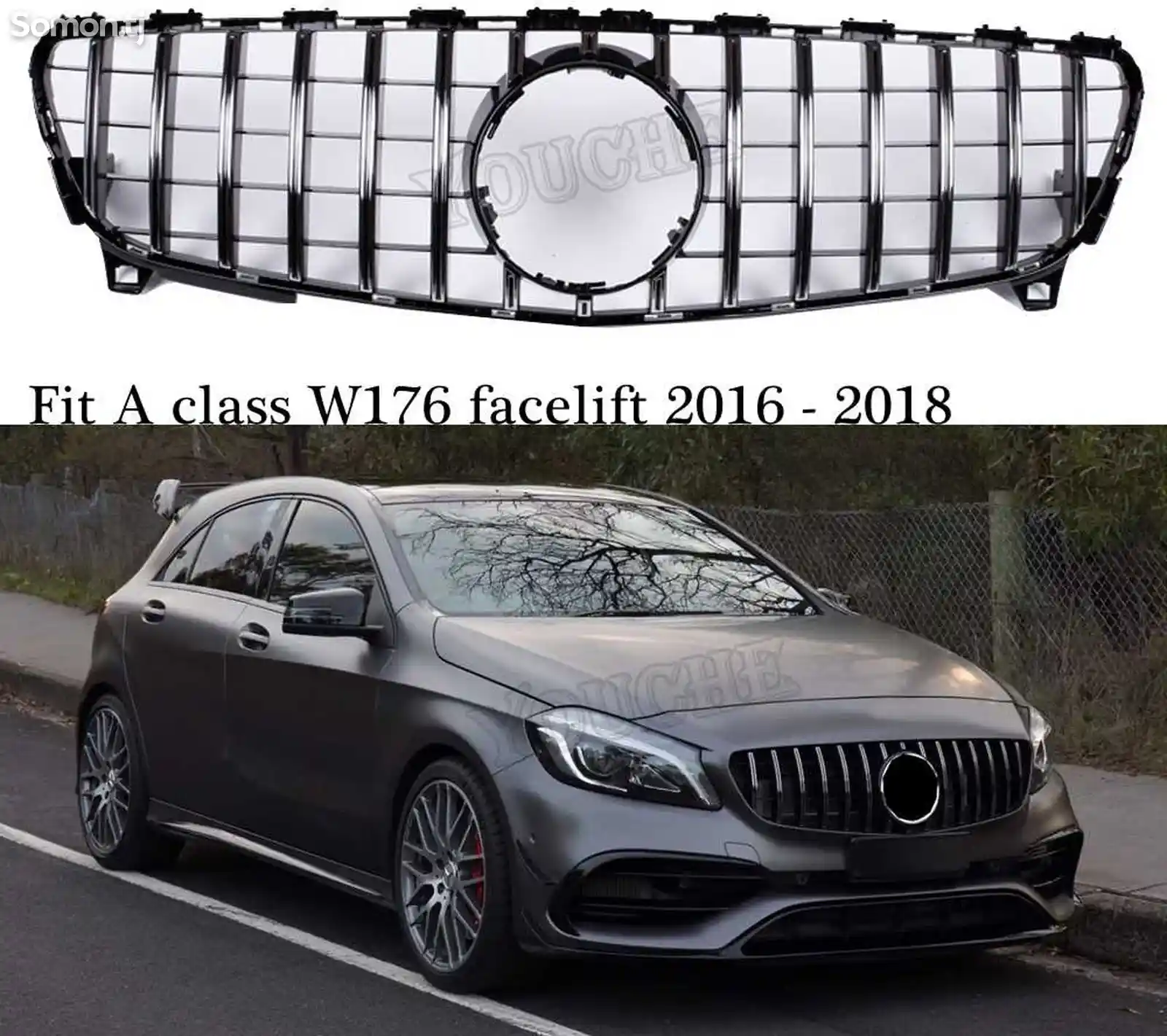 Облицовка на Mercedes-Benz A-class W176 2016-2018-1