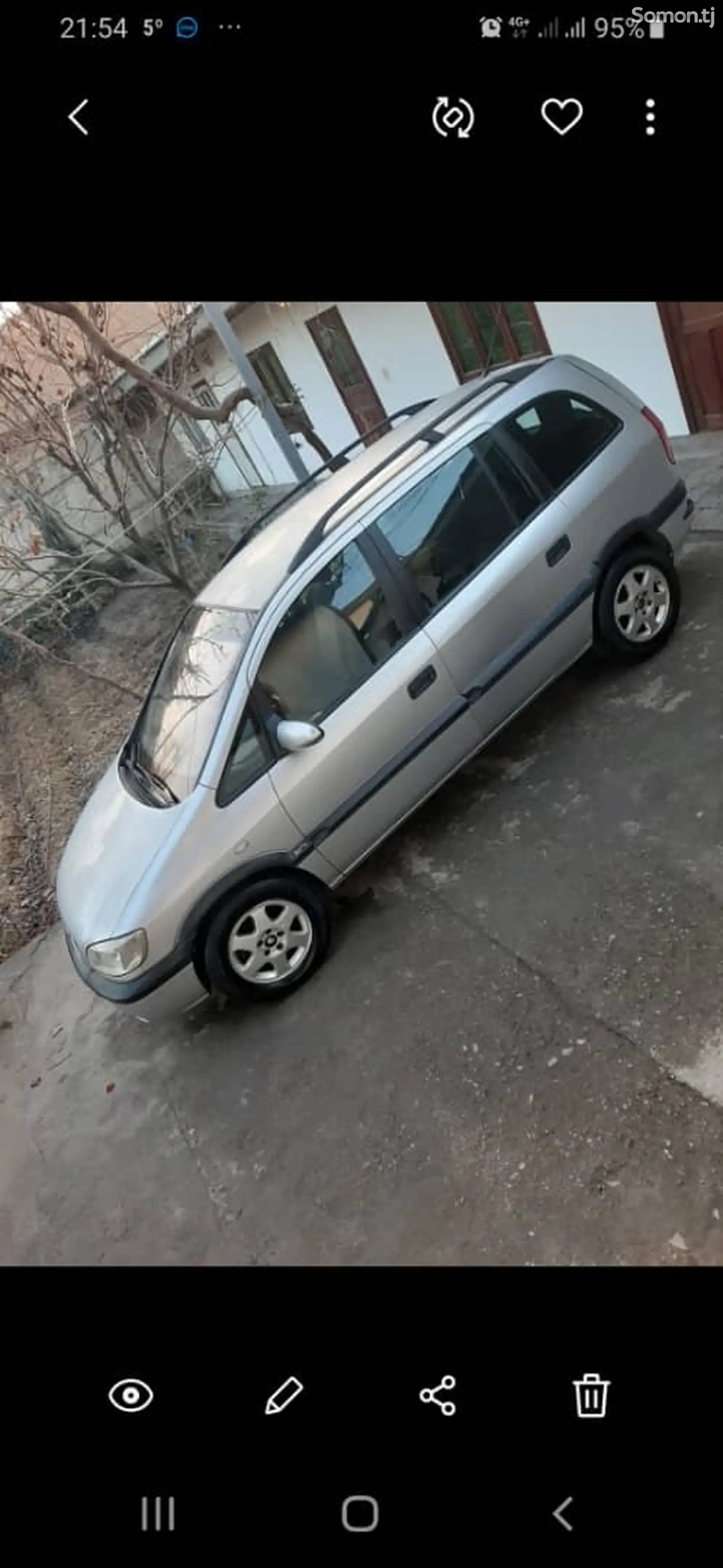 Opel Zafira, 2000-1