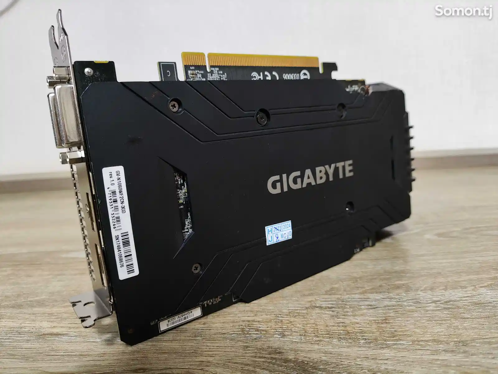 Видеокарта Gigabyte GTX 1060 WindForce 2X 3 Gb GDDR5 192 bit-2