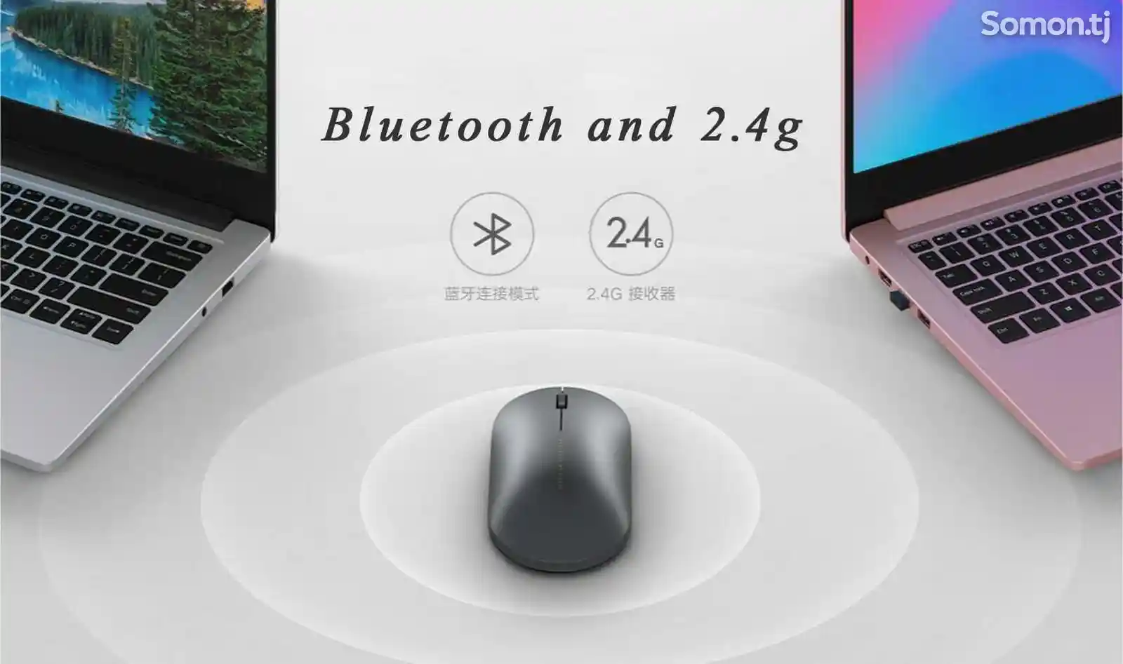 Беспроводная мышь Xiaomi Mi Wireless Mouse 2-4