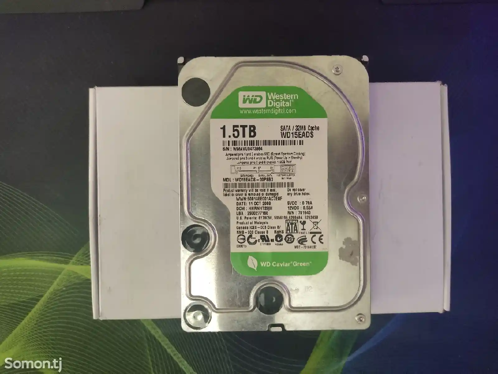 Жесткий диск на запчасти 1.5Tb-1