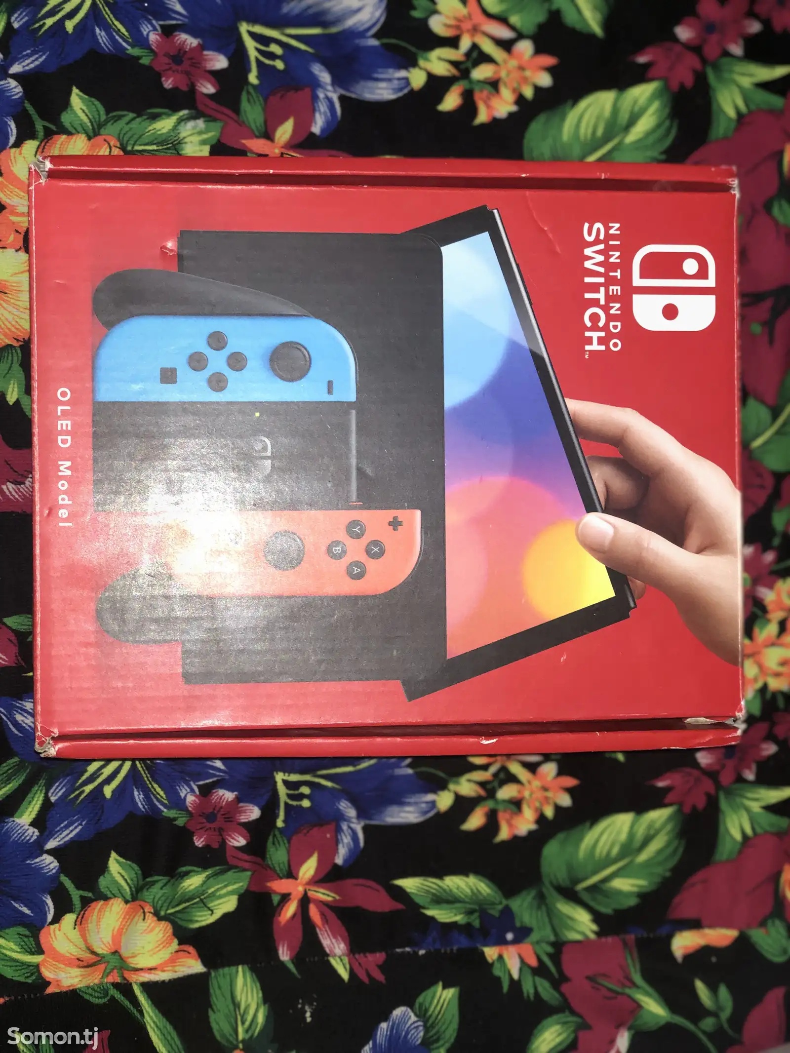 Игровая приставка Nintendo switch oled 64gb память +128gb флешка и + 4 игр-2