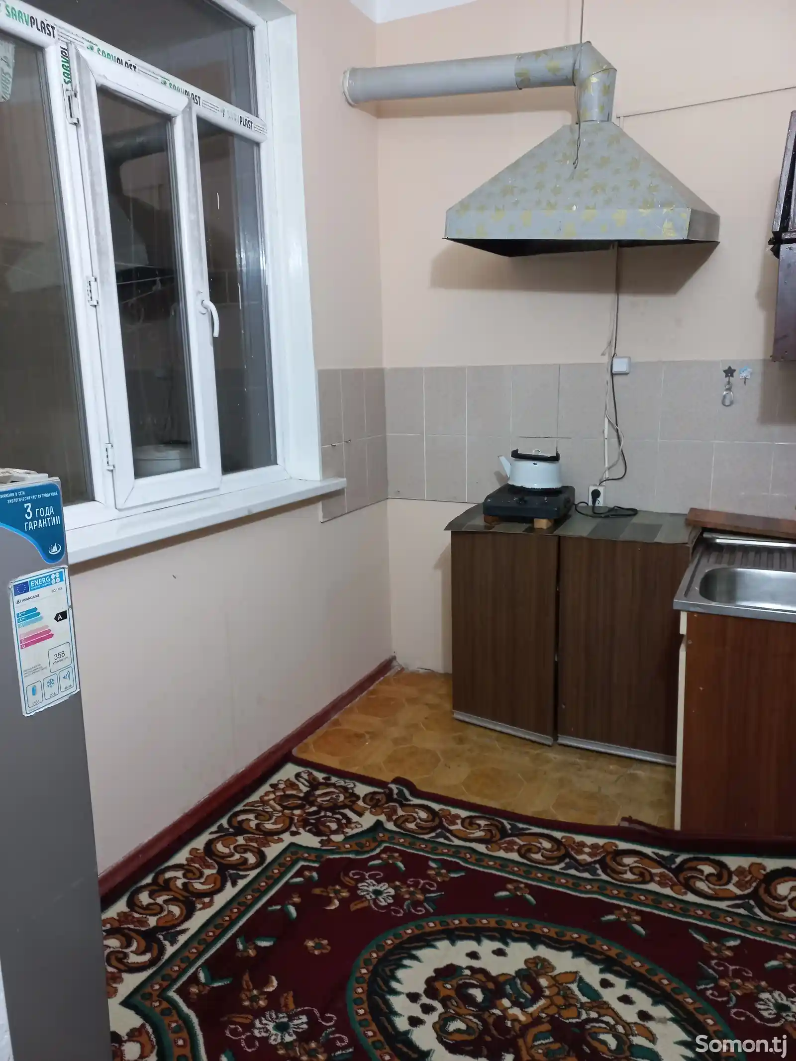 2-комн. квартира, 1 этаж, 45 м², Рынок Памир-3