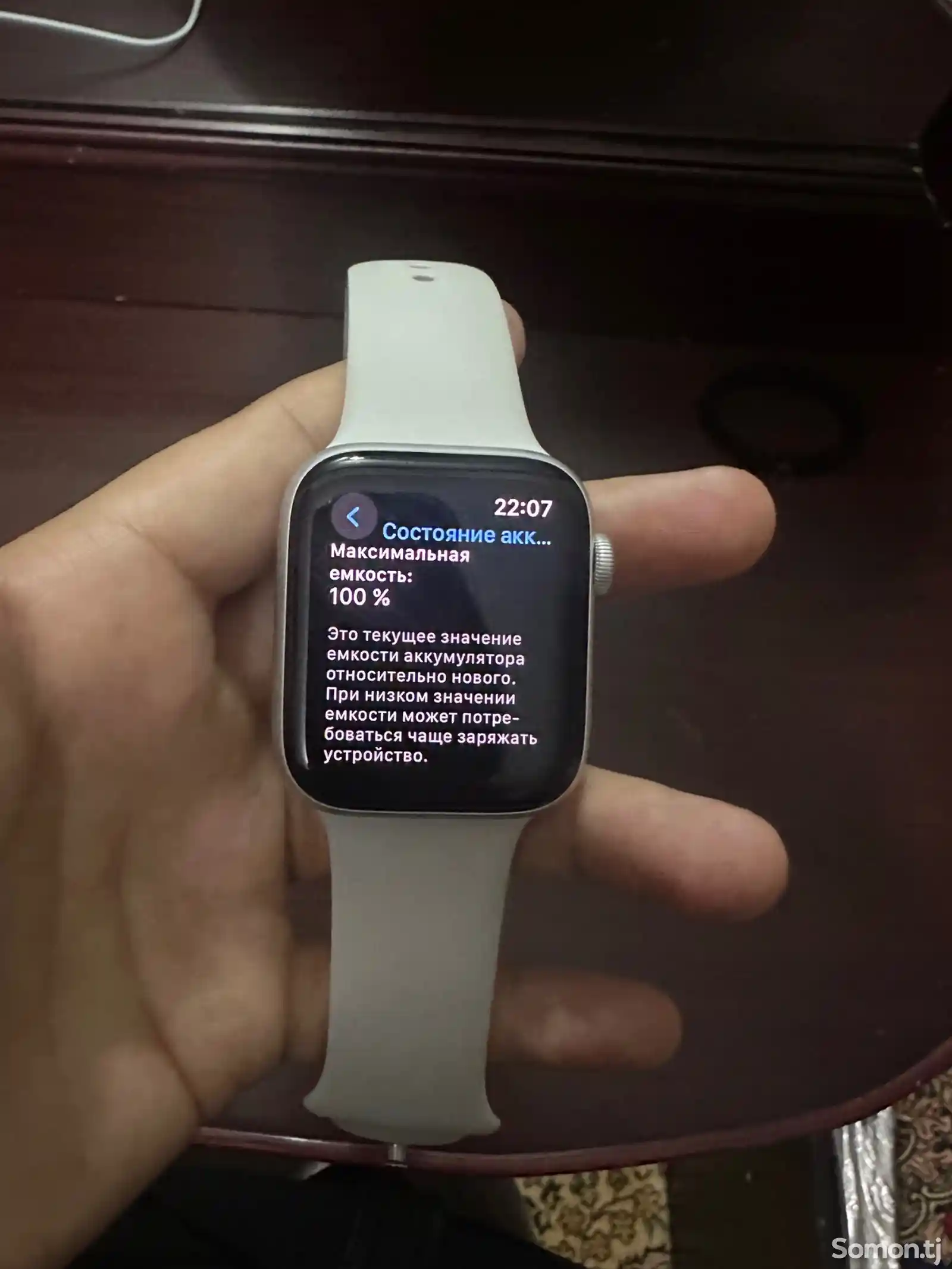 Смарт-часы Apple Watch SE 2 Gen 40мм серебристый- белый-5